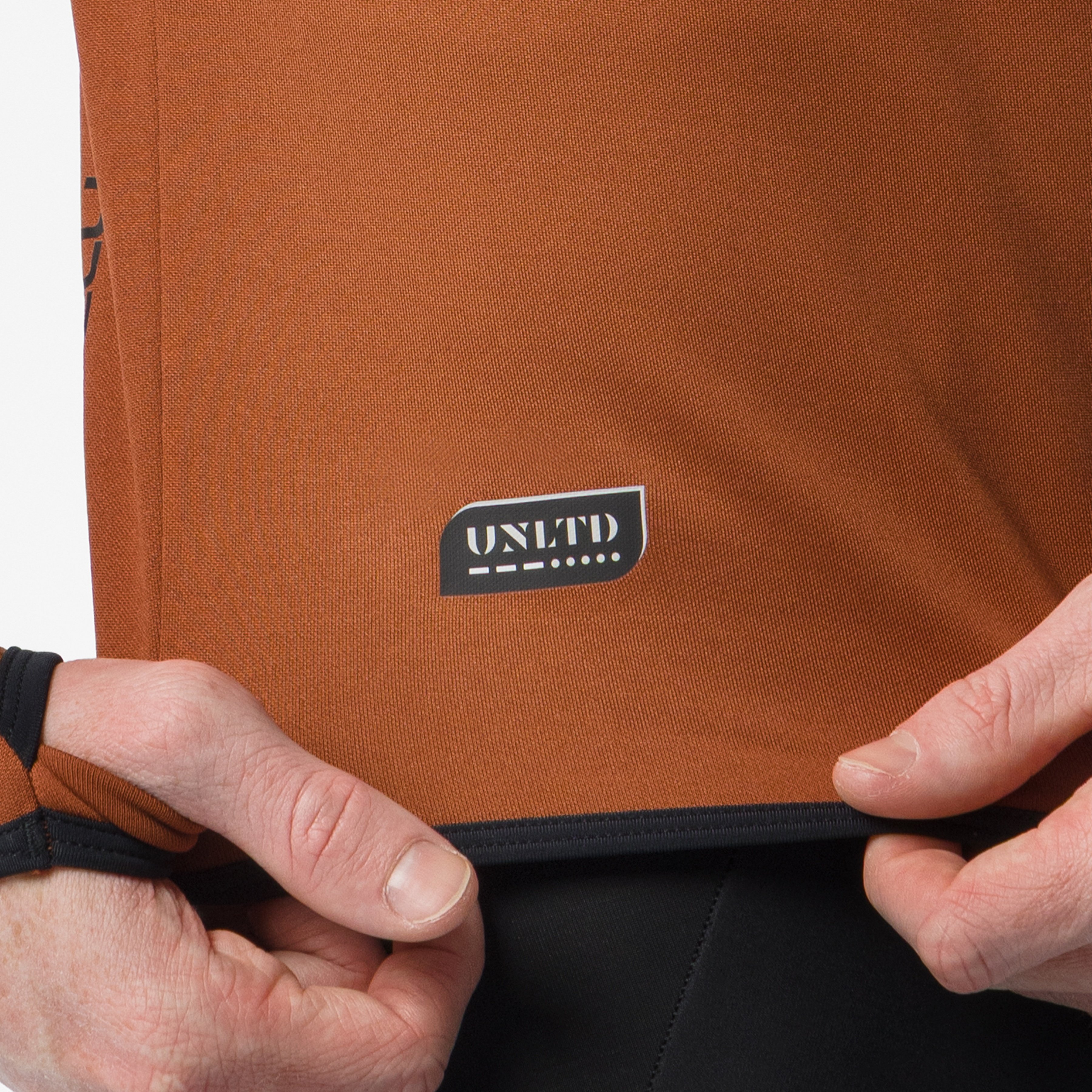 Unltd roam hoodie - mocha/yellow - castelli