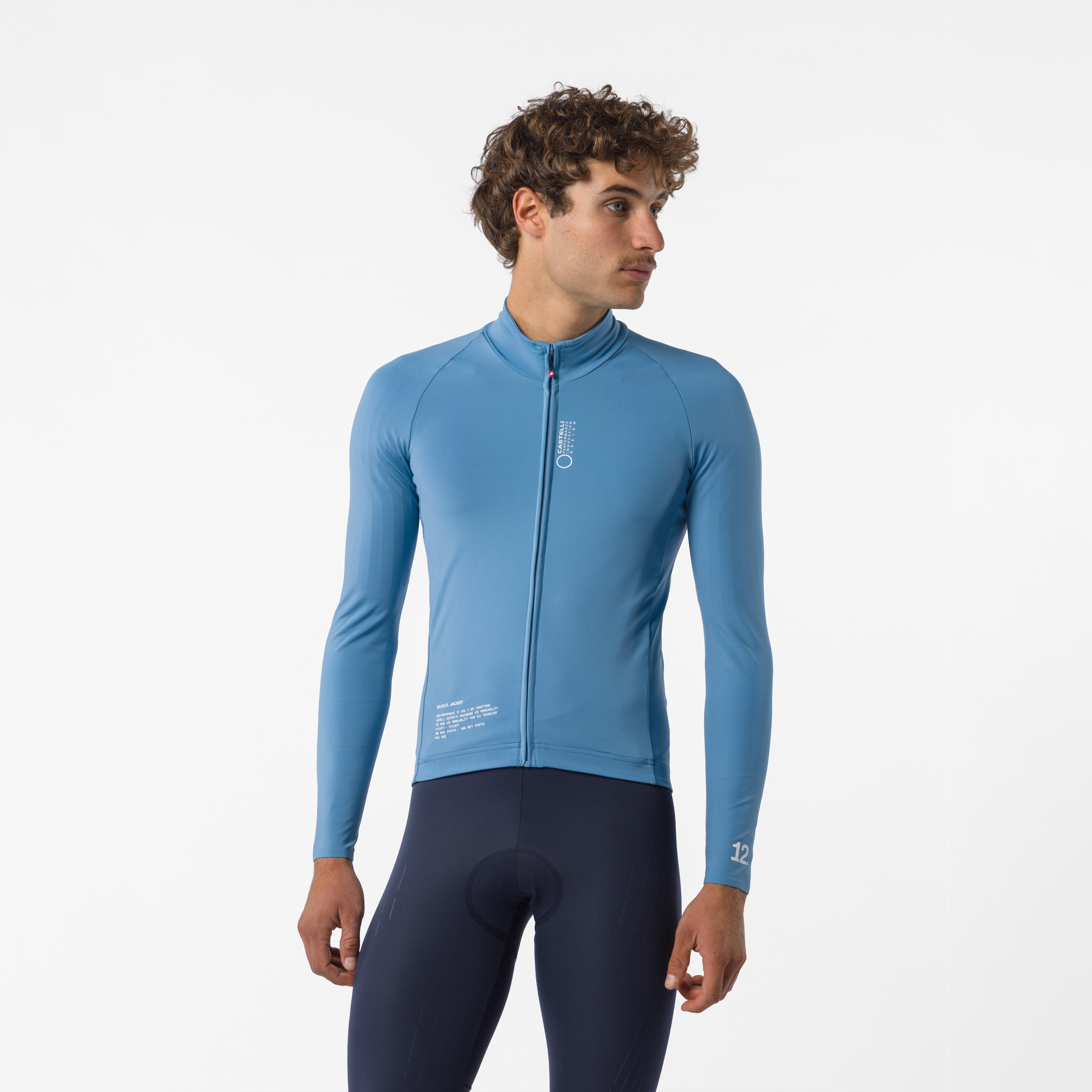 Do,di,ci, jacket - metallic blue - castelli