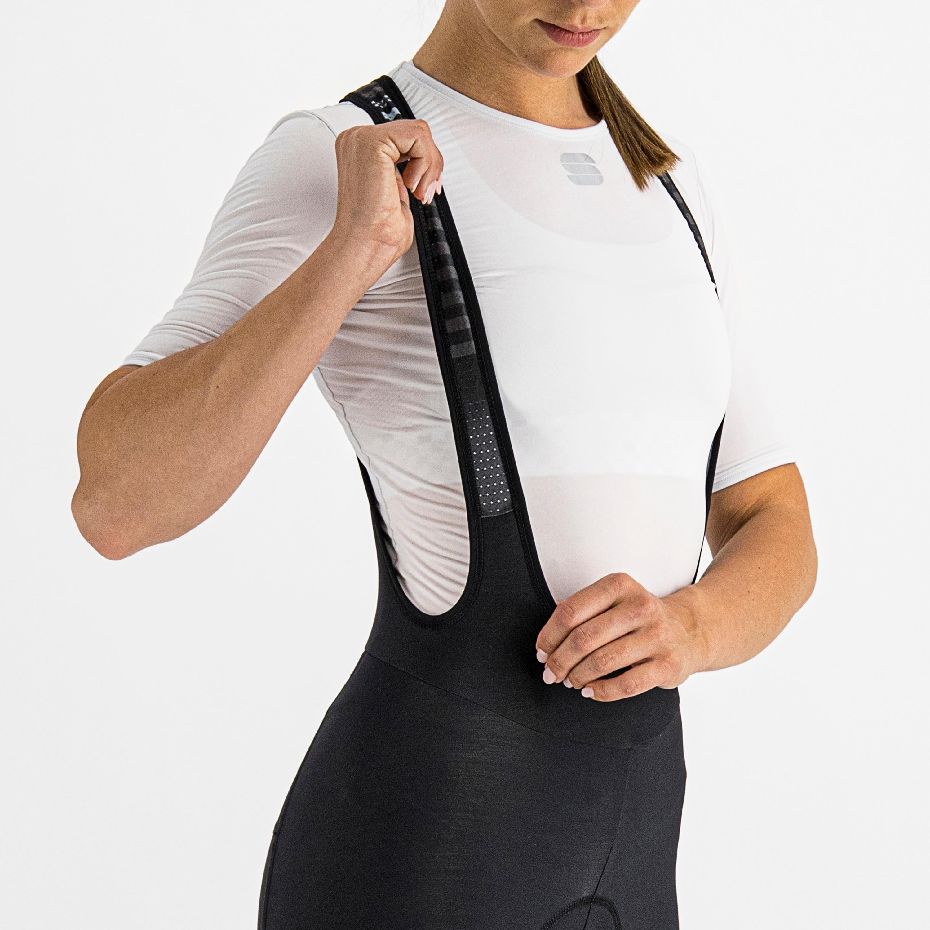 Classic woman bibtight - black ice - sportful