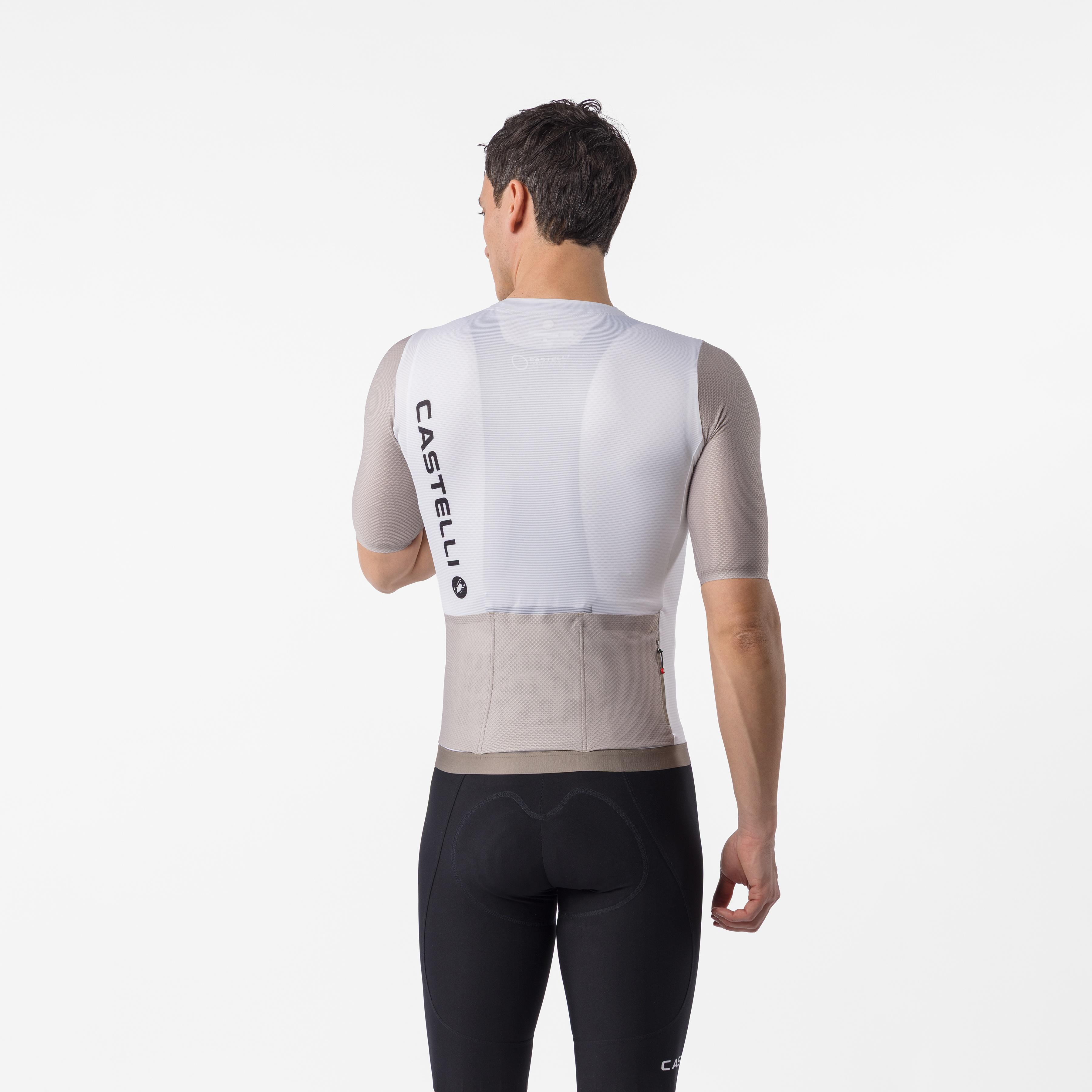 Corretto jersey - ivory/clay-black - castelli