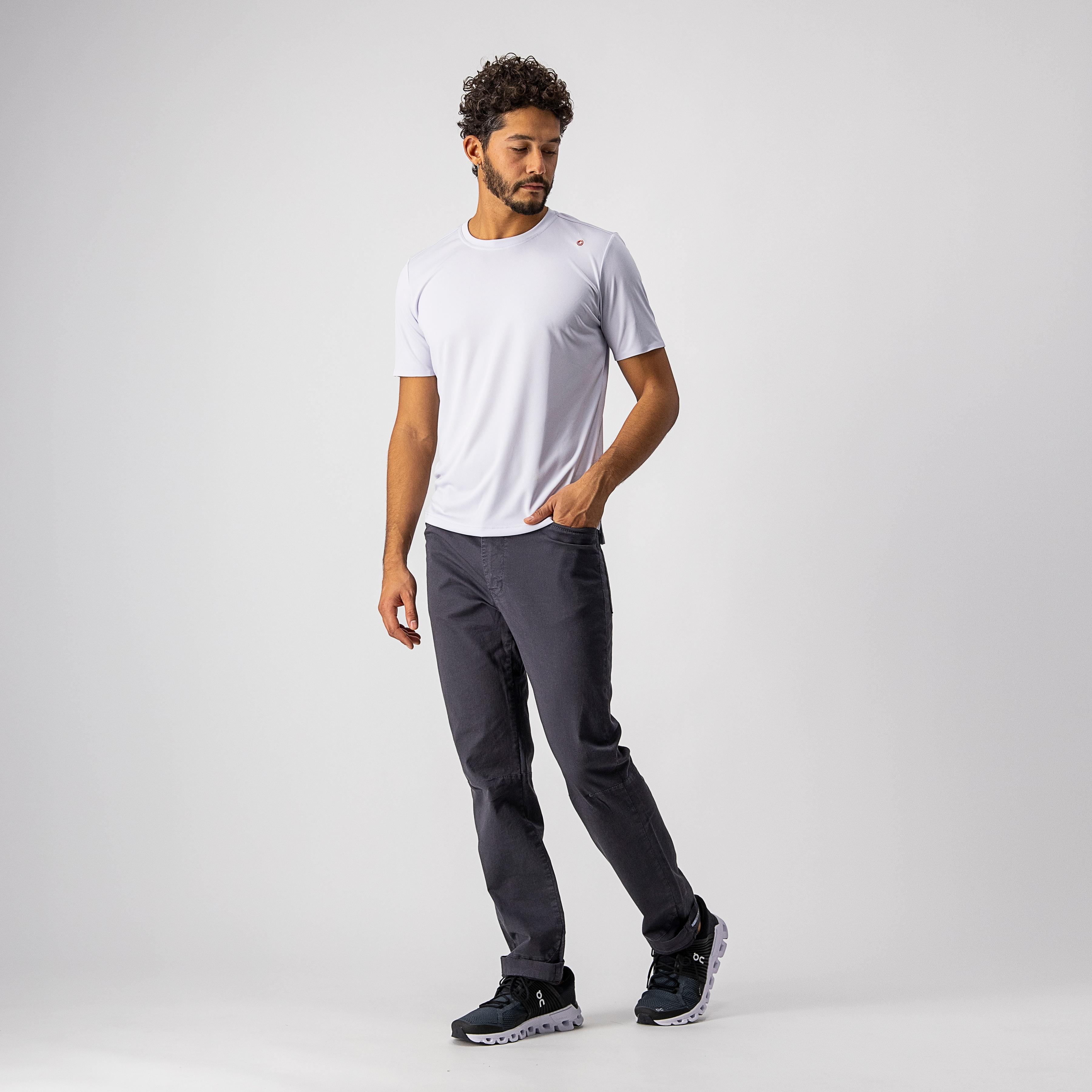Tech tee - silver gray - castelli