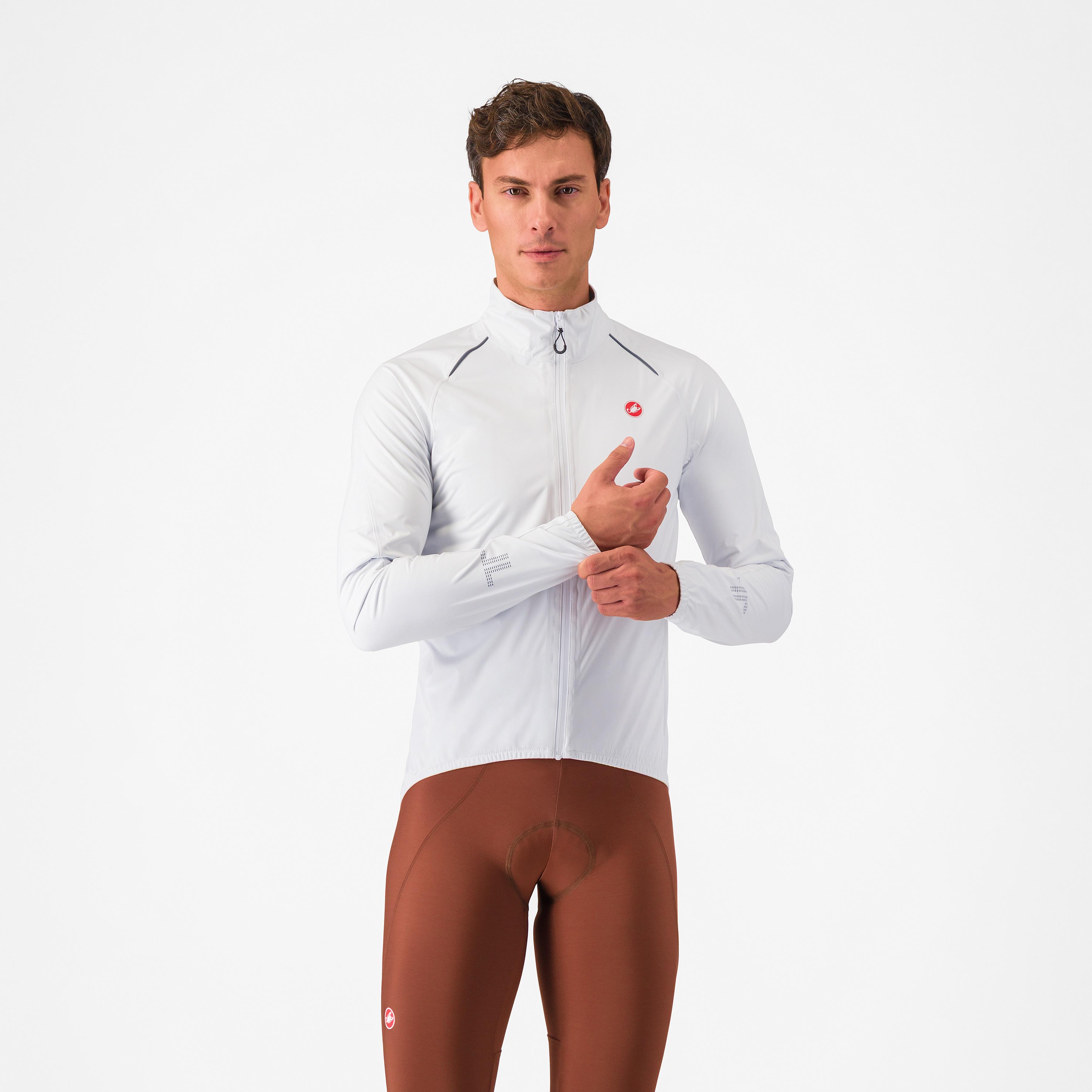 Emergency 3 rain jacket - white - castelli