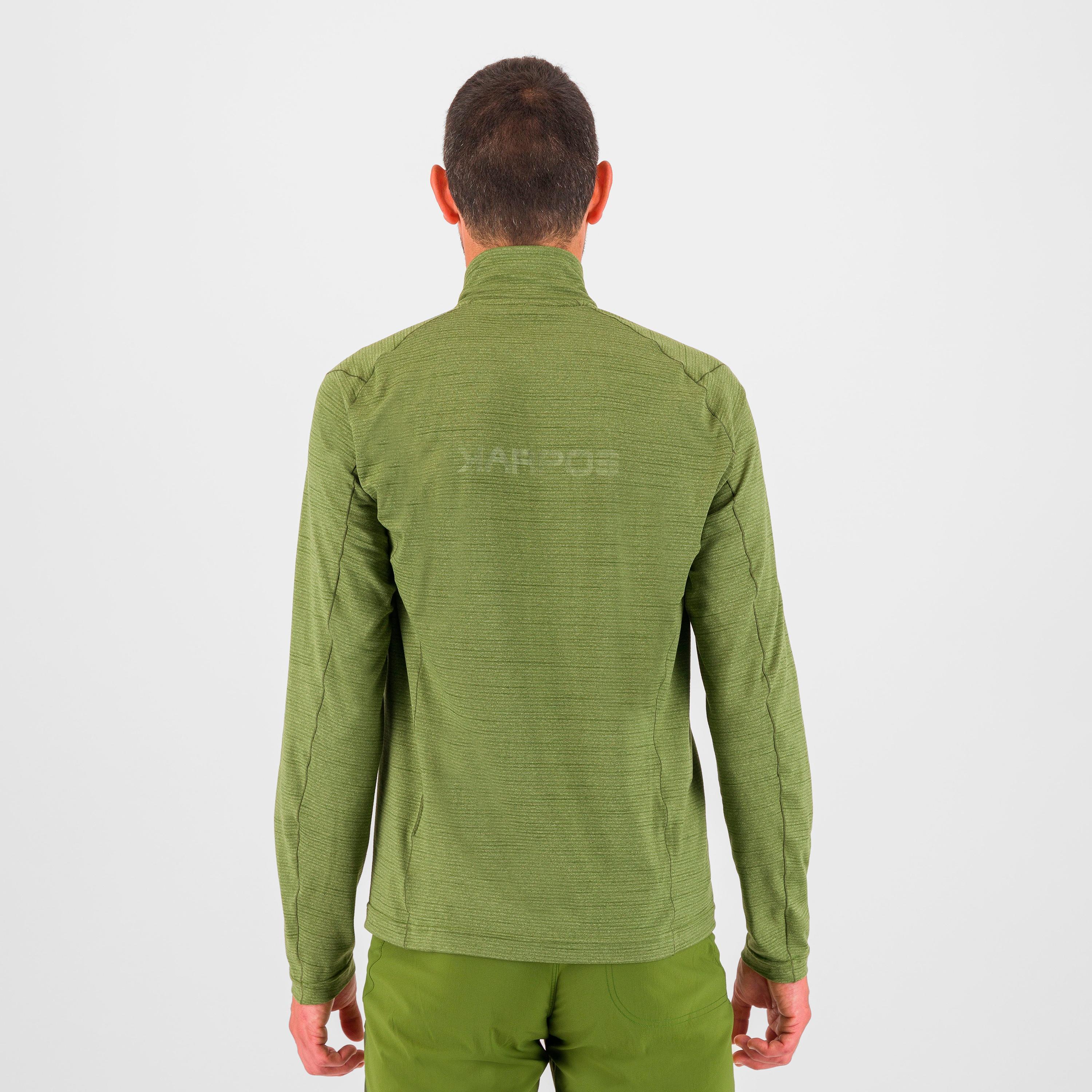 Pomedes t-shirt ls - cedar green - karpos