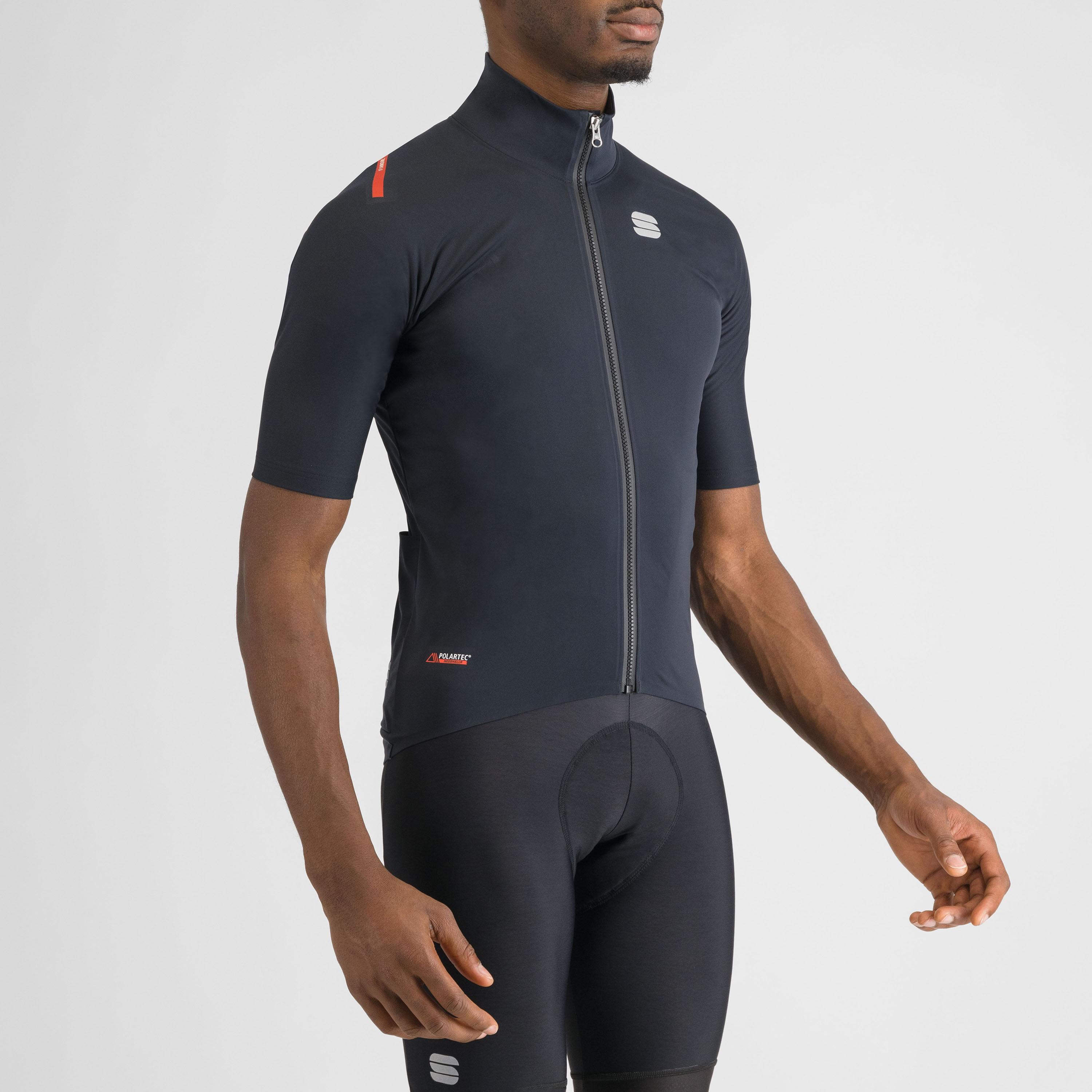 Fiandre pro 2 jacket short sleeves - black - sportful