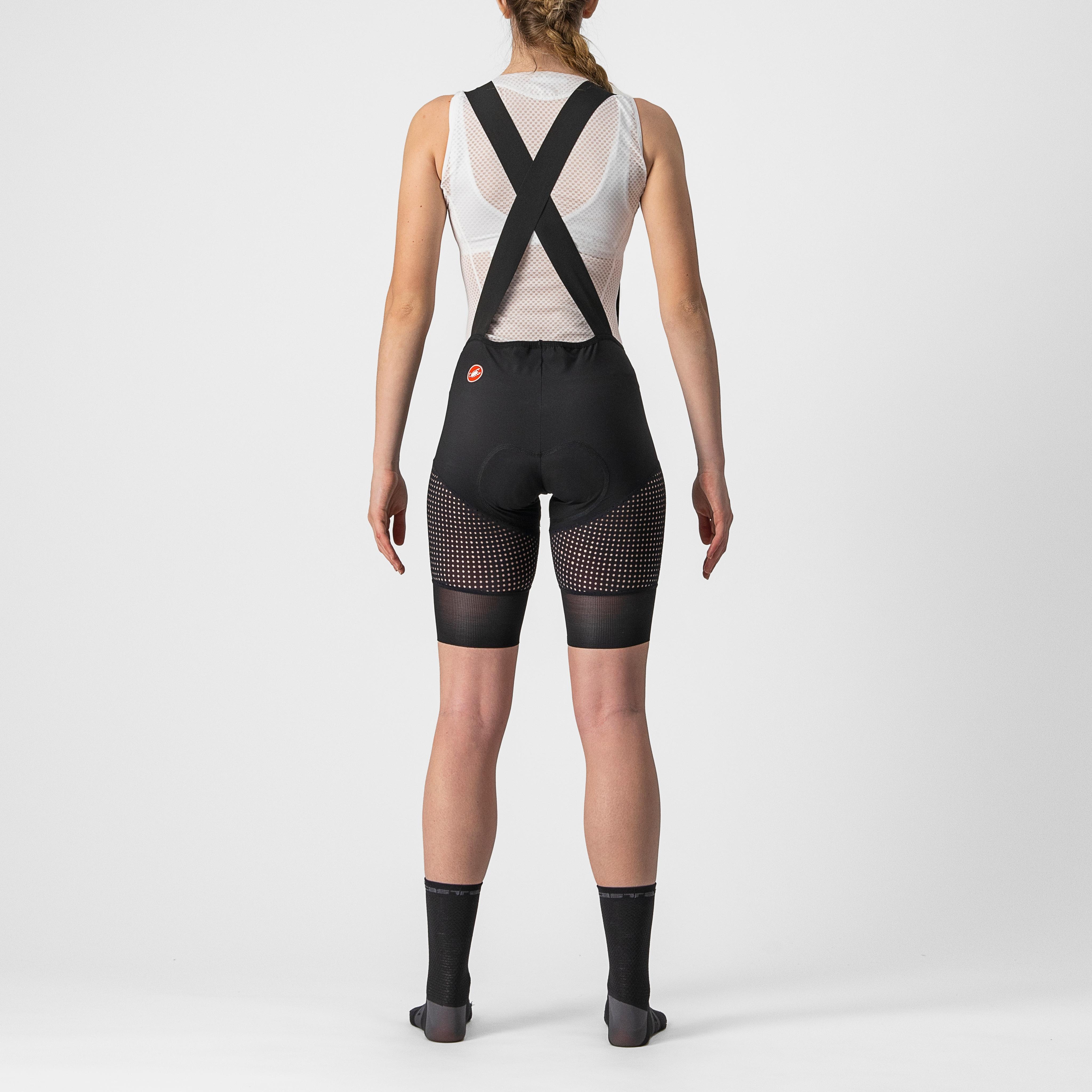 Unlimited dt w liner bibshort - black - castelli
