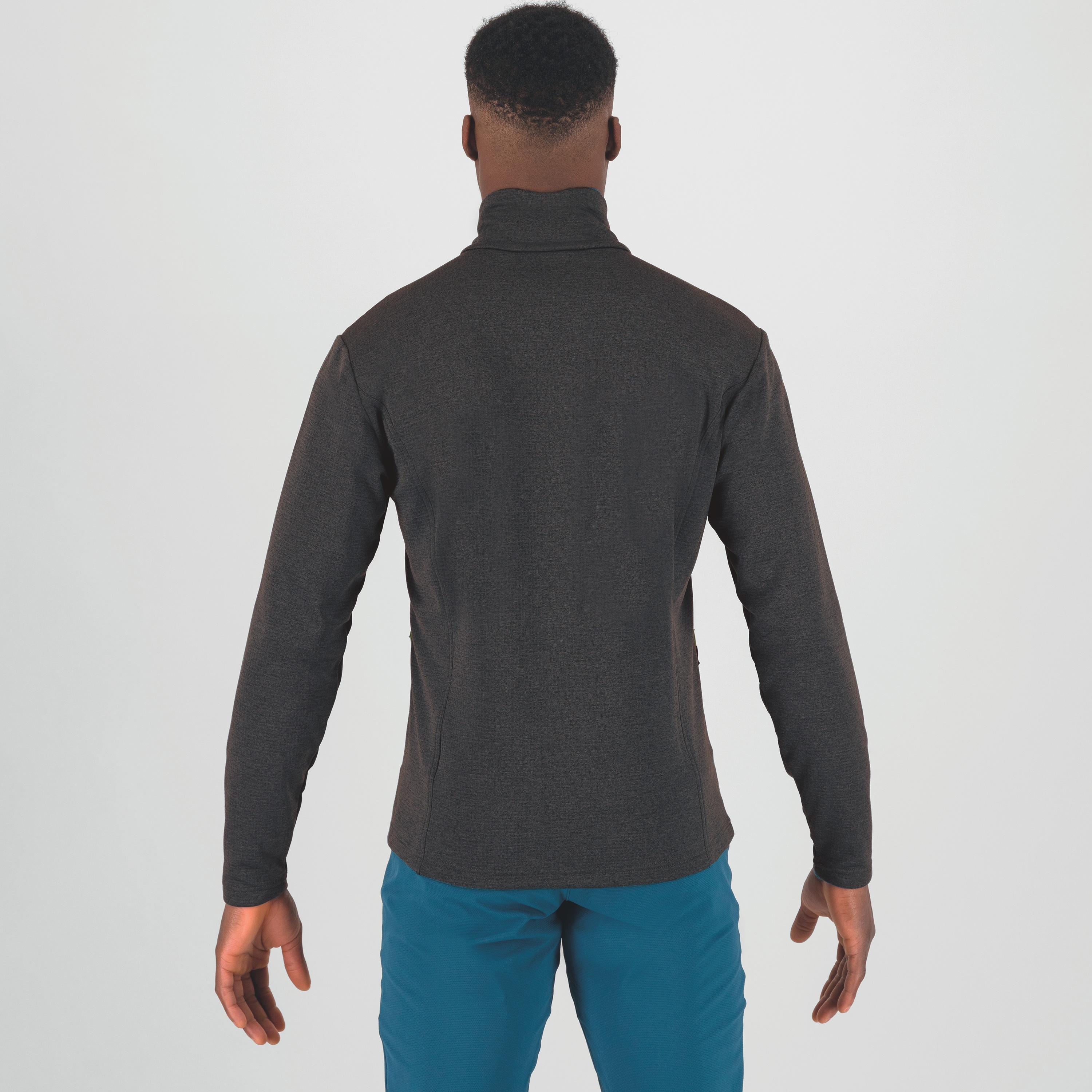 Pizzocco full zip fleece - black - karpos