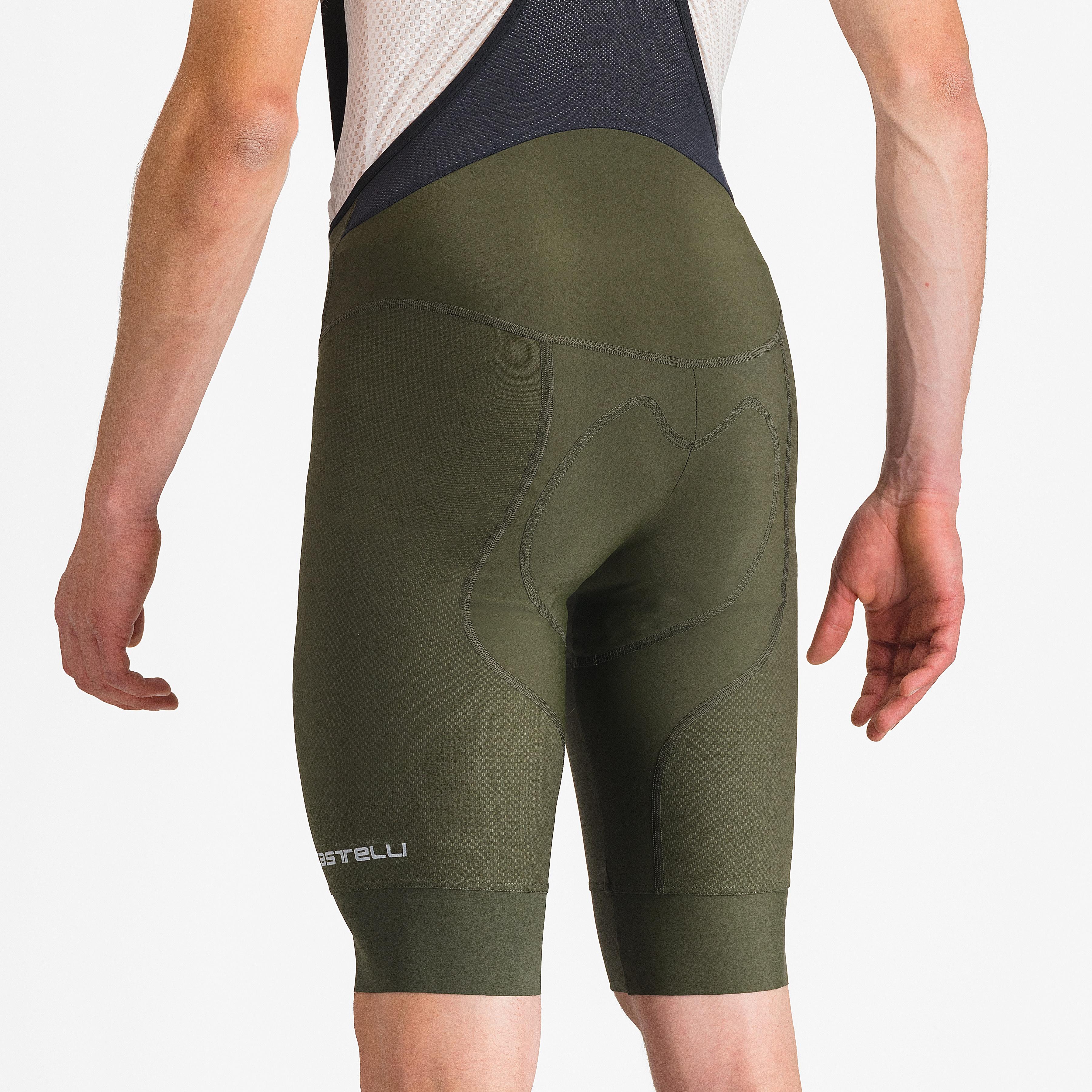 Competizione 2 bibshort - deep green - castelli