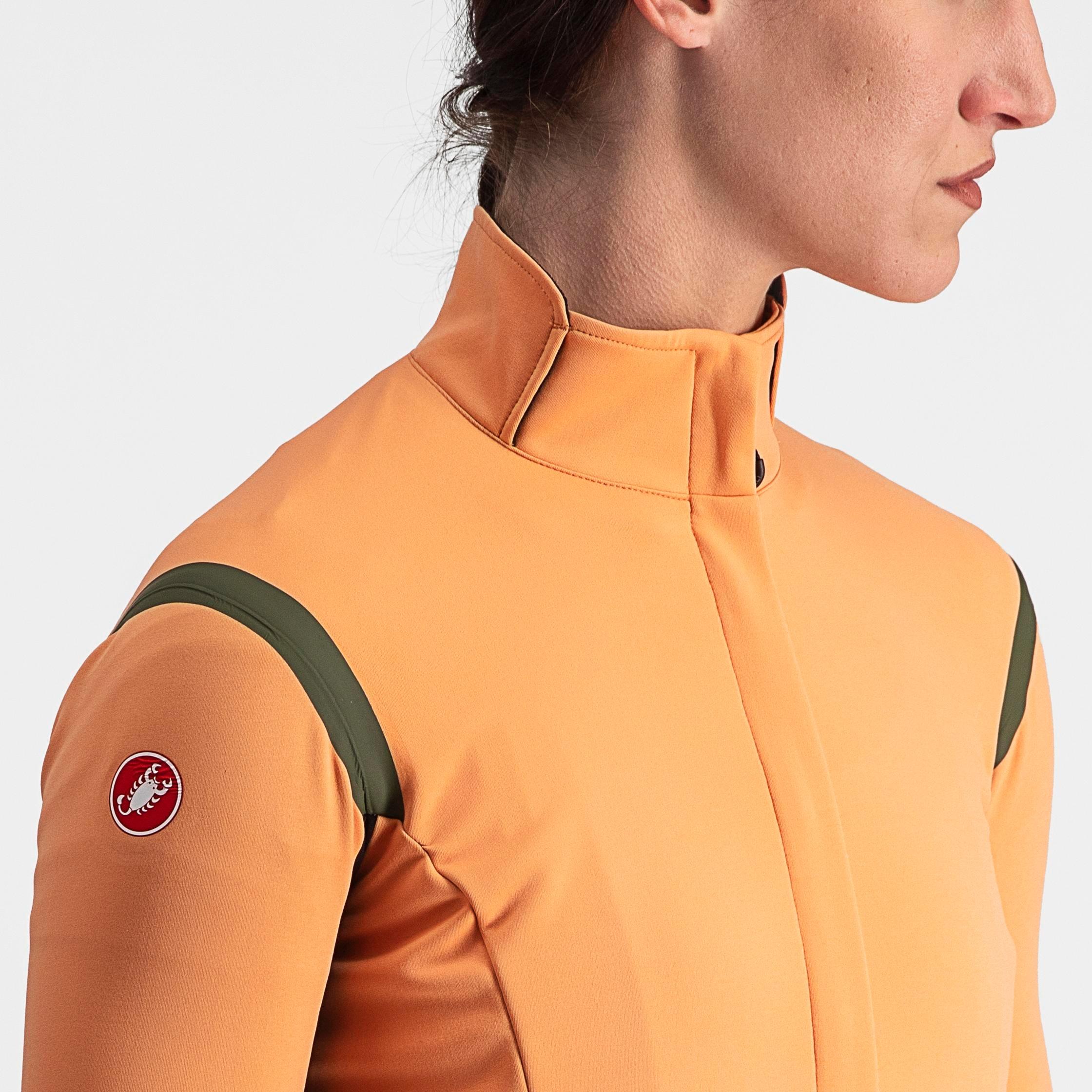Gabba ros 2 w - melon/military green - castelli