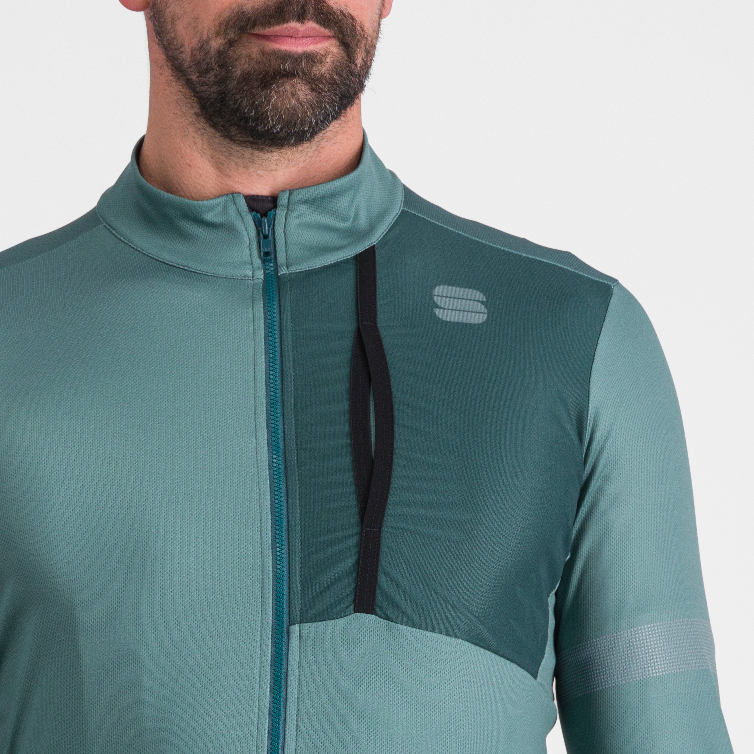 Supergiara thermal jersey - shrub green - sportful