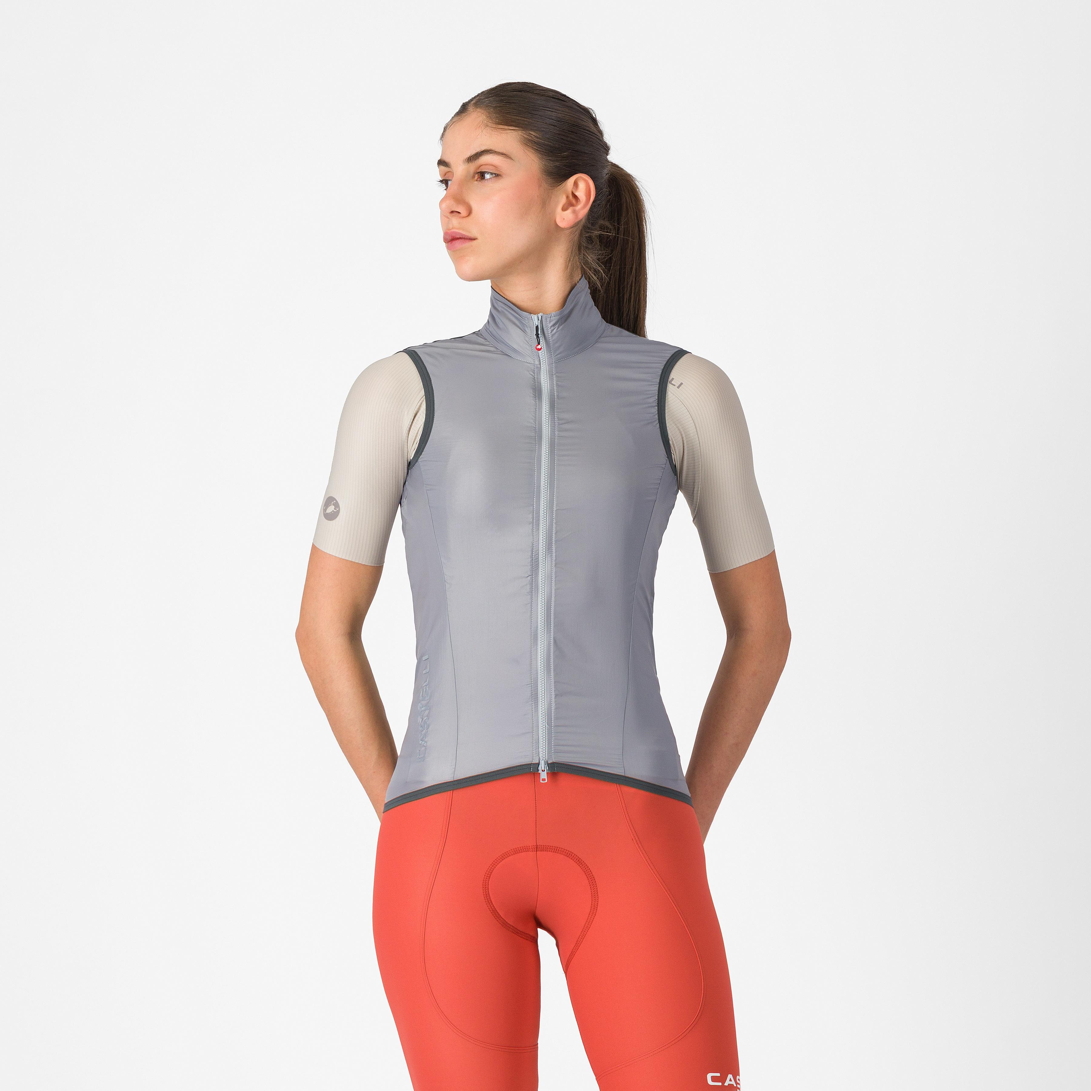 Aria 2 w vest - silver gray - castelli