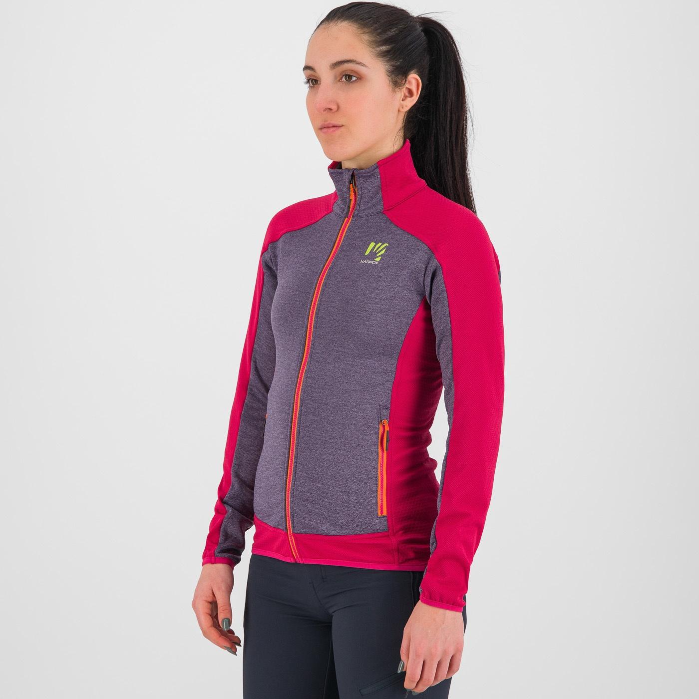 Odle w  fleece - grape/granita - karpos