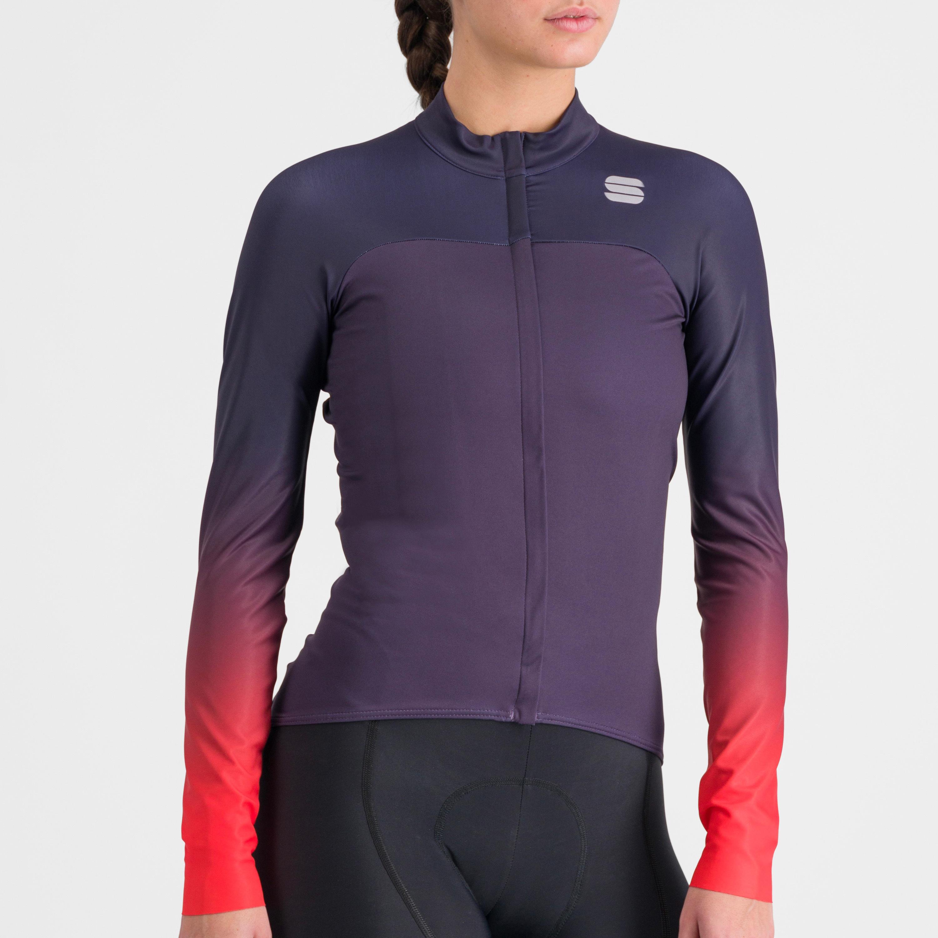 Bodyfit pro w thermal jersey - nighshade pompelmo - sportful