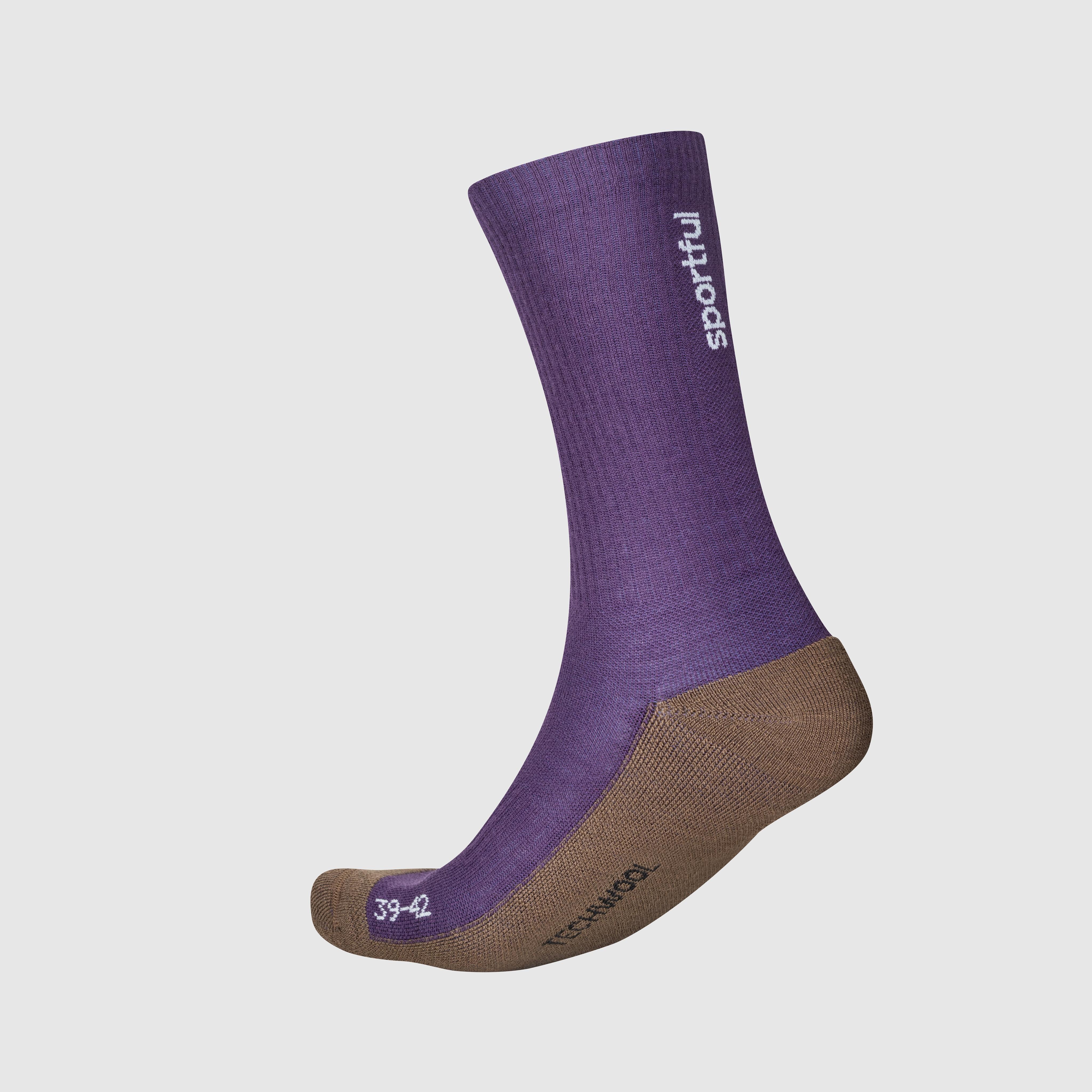 Supergiara 2 winter socks - galactic purple - sportful