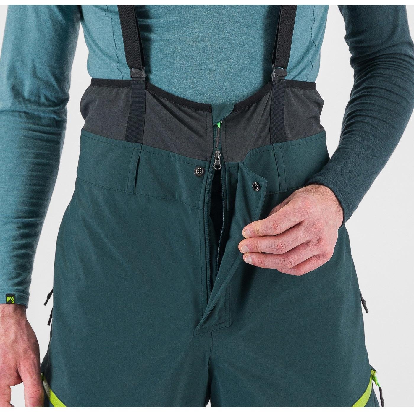 Highest goretex shell pants - forest - karpos