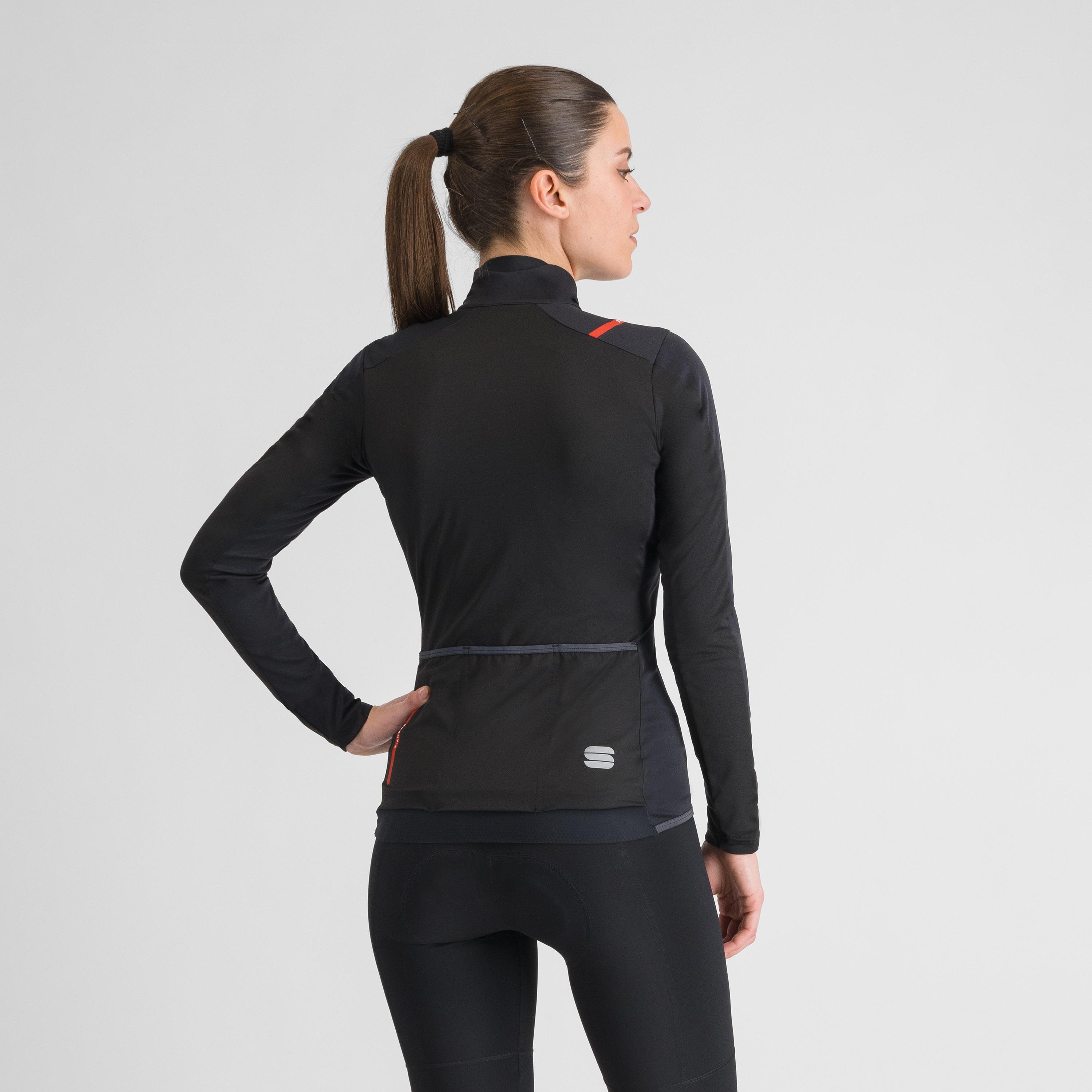 Fiandre light w jacket - black - sportful