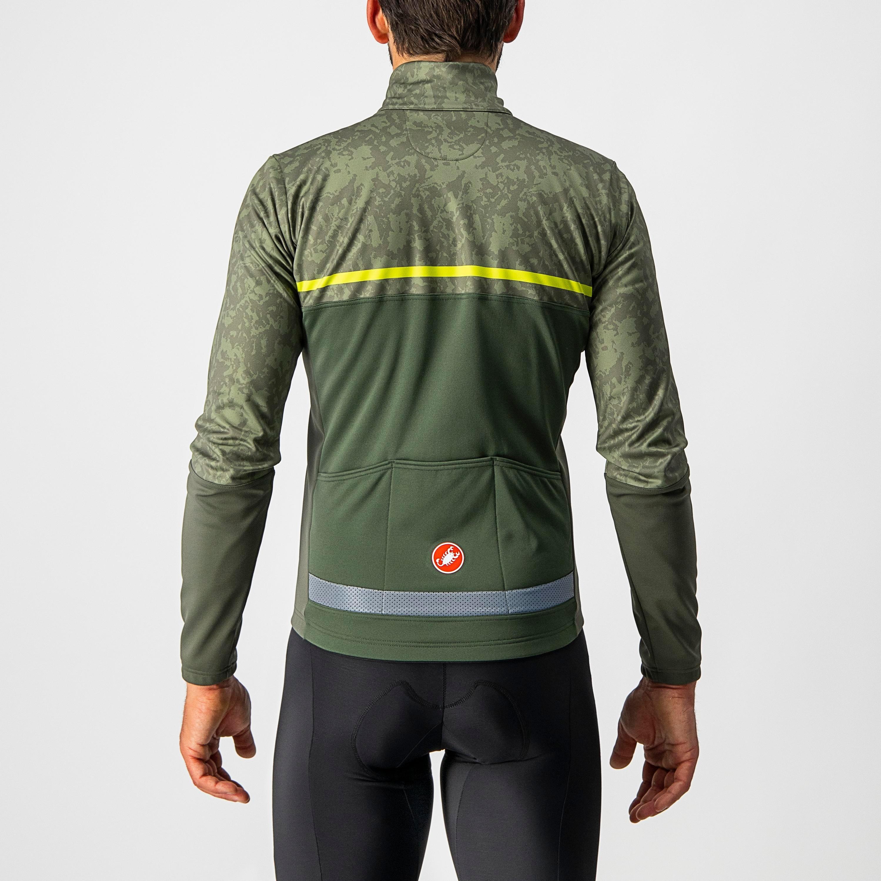 Finestre jacket - military green/light military- - castelli