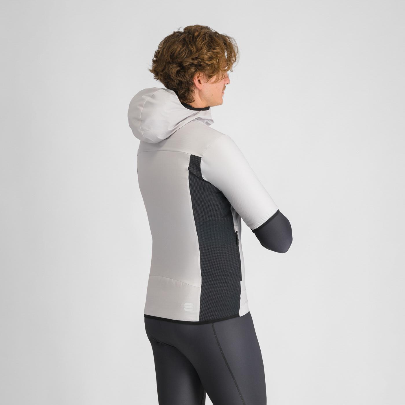 Puffy jacket - stone gray/black - sportful