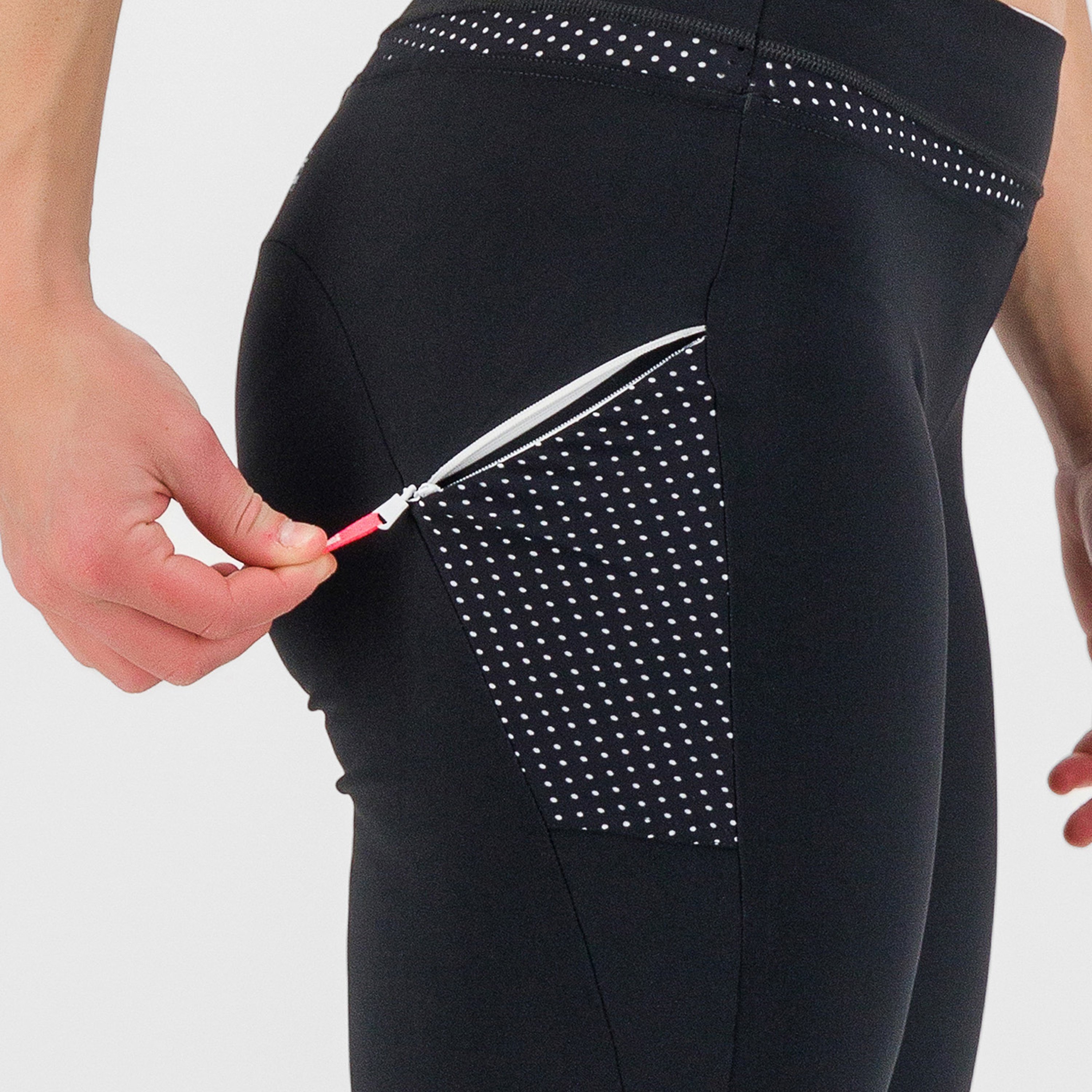 Easygoing w pant - black/white - karpos