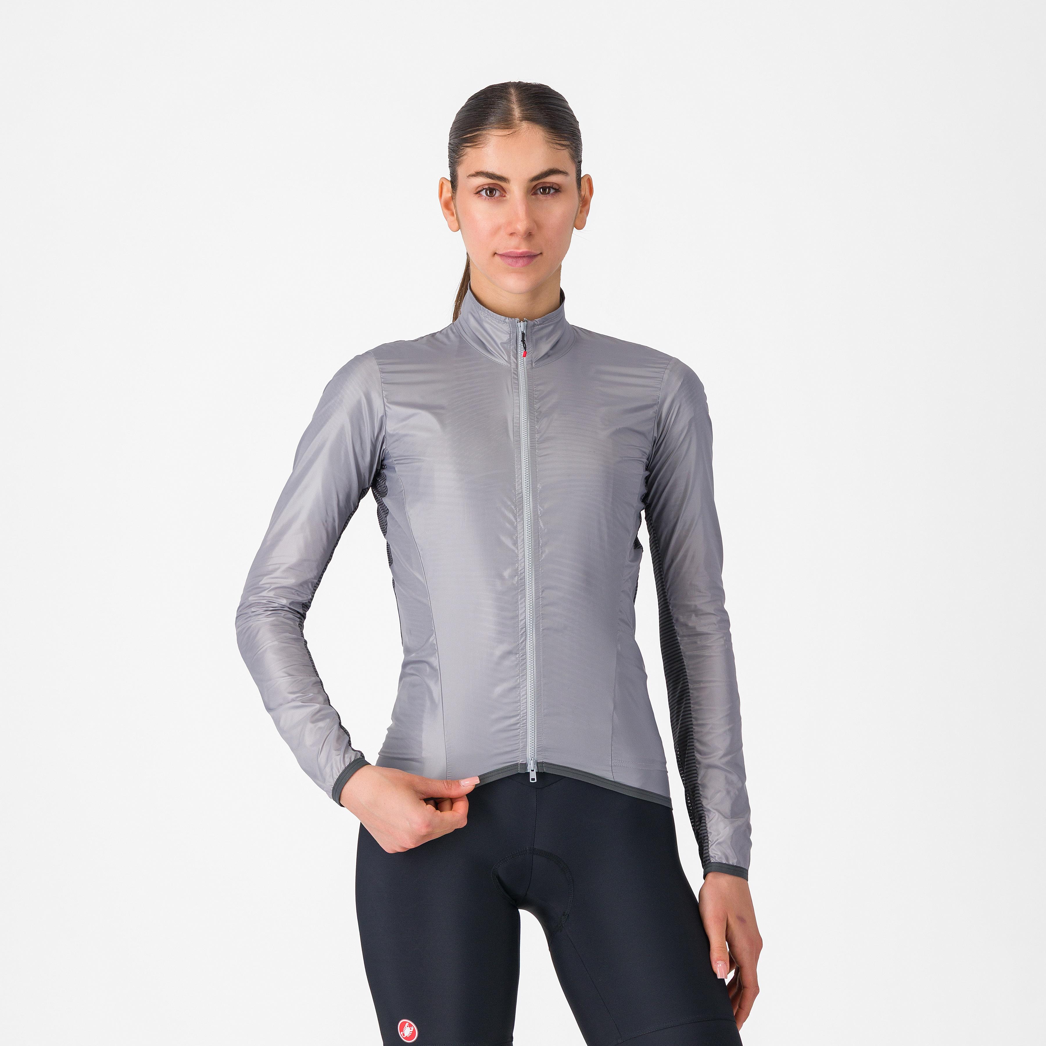 Aria shell 2 w jacket - silver gray - castelli