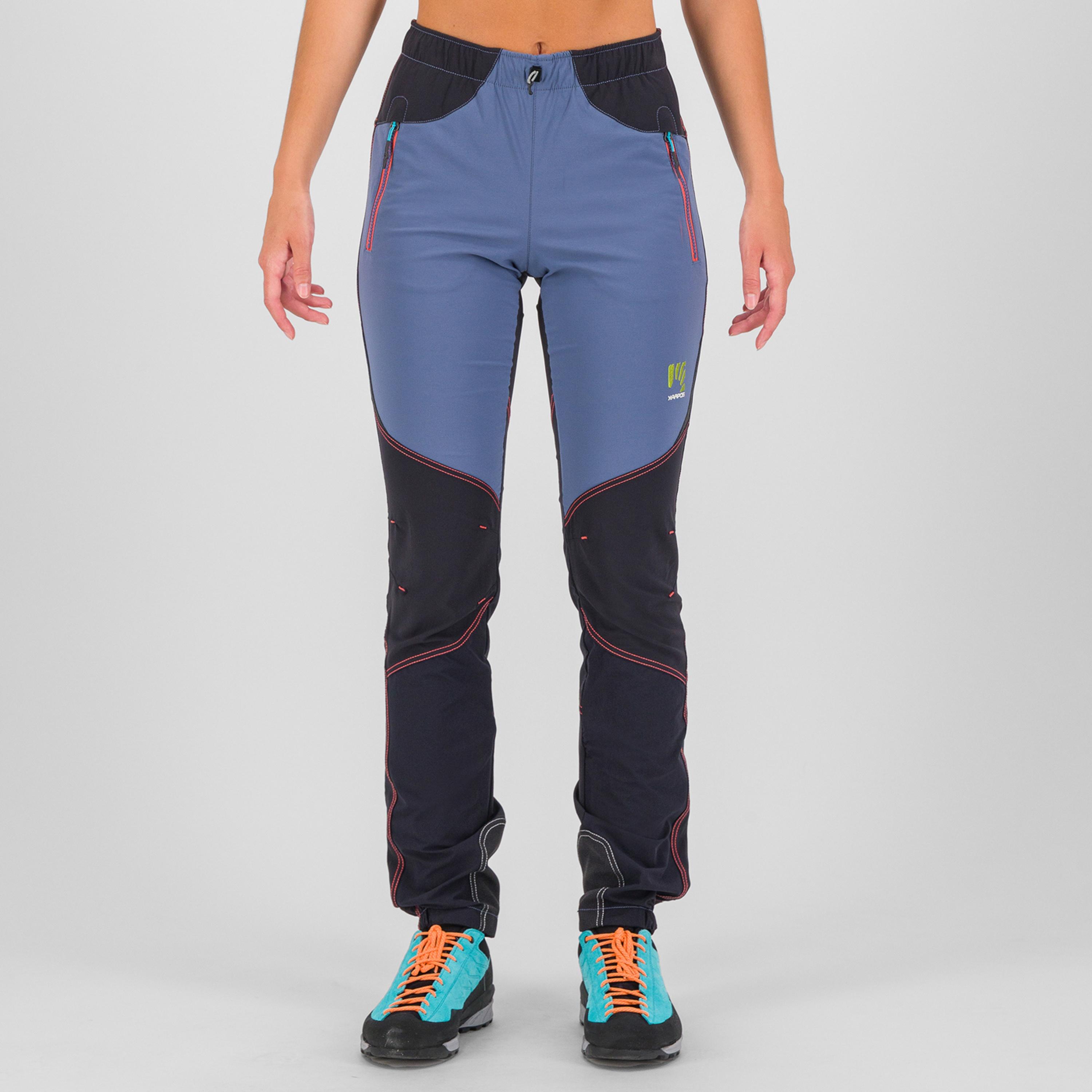 Rock w pant - vintage indigo/black/hot coral - karpos