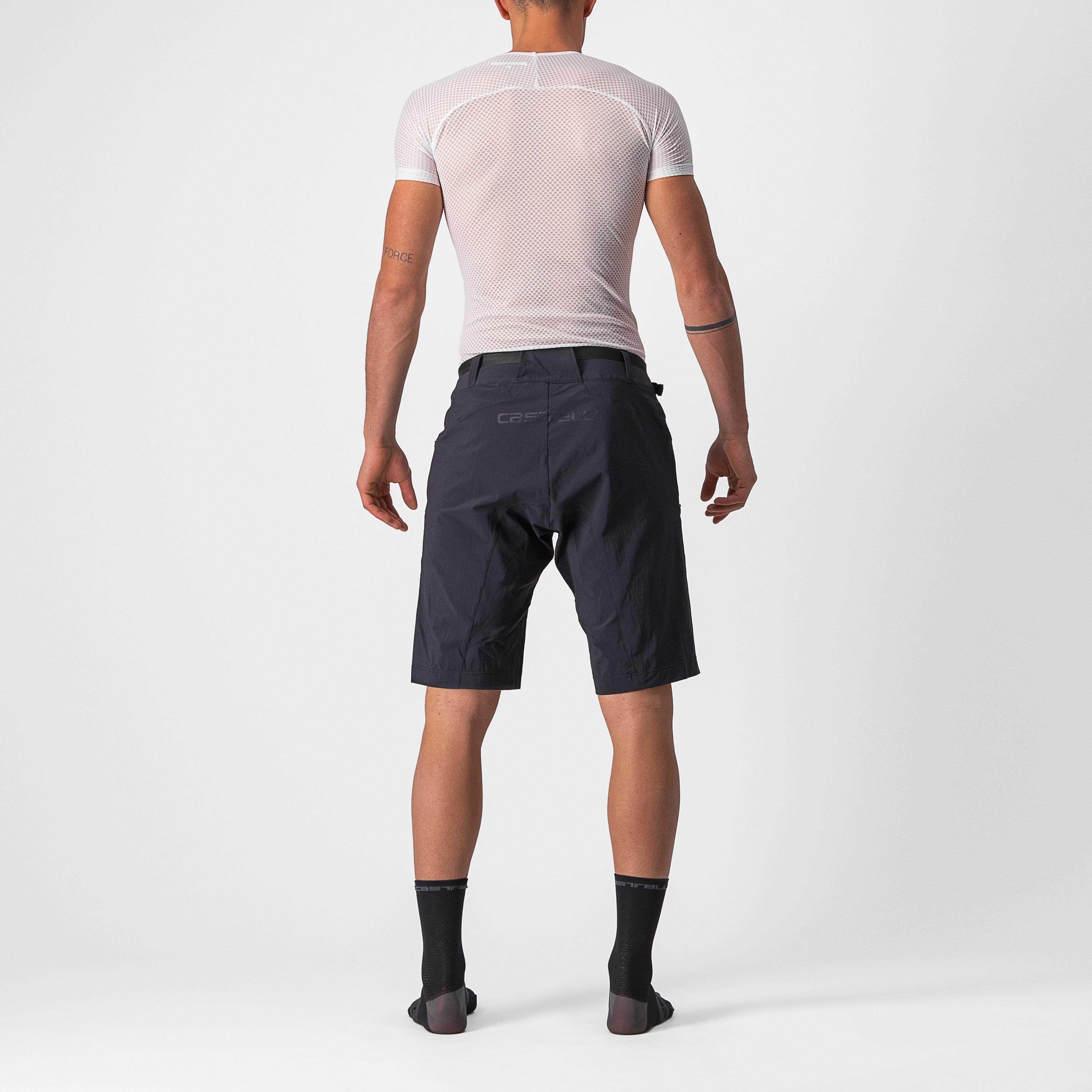 Unlimited trail baggy short - black - castelli