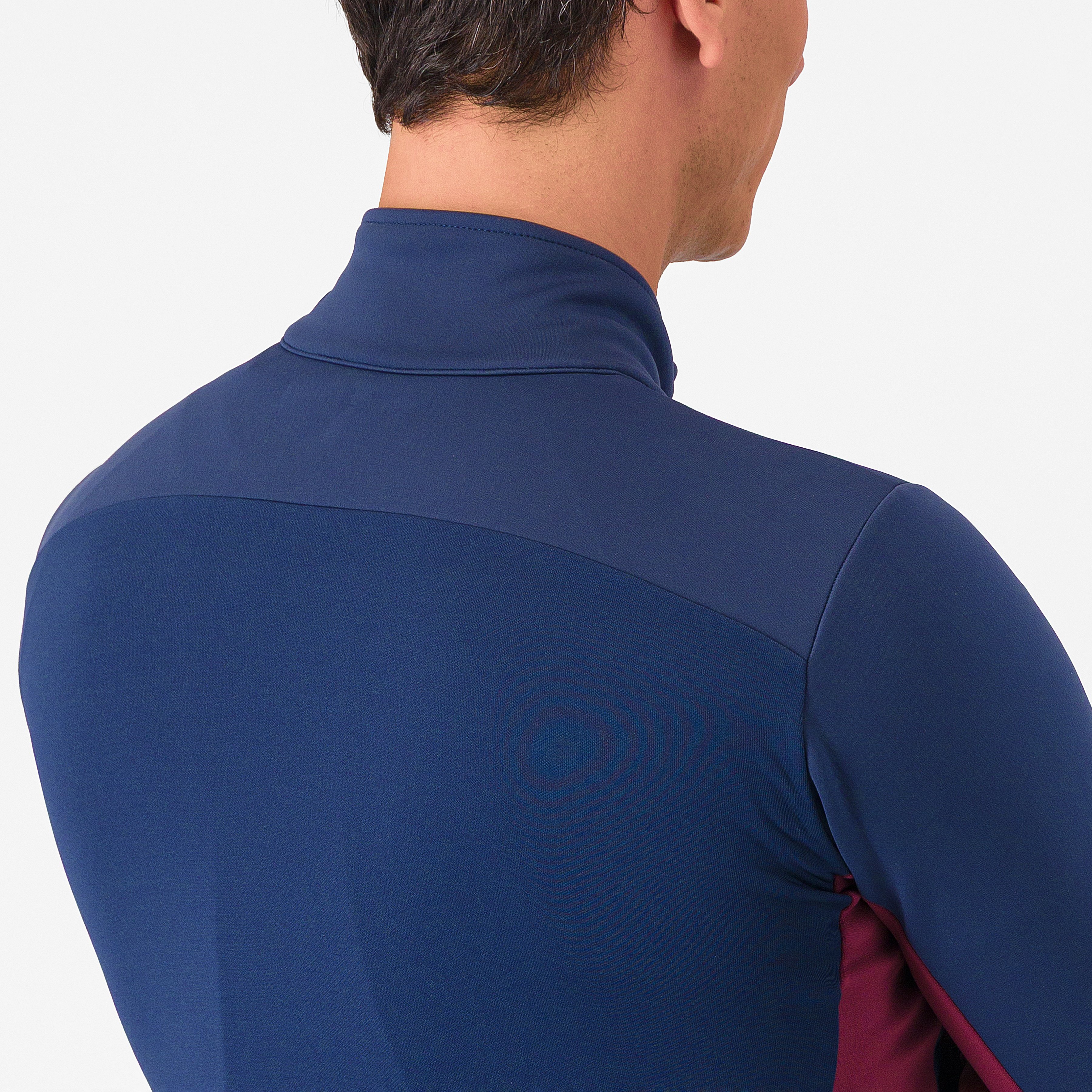 Entrata 2 jacket - belgian blue/bordeaux - castelli