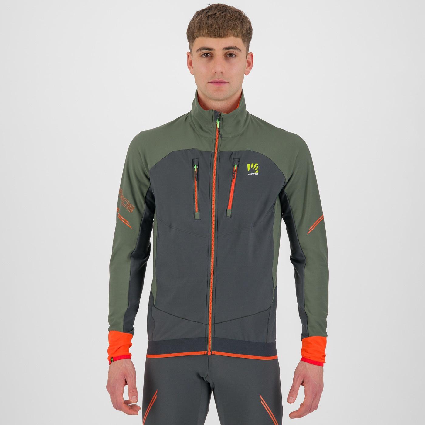 Alagna evo jacket - black sand/thyme - karpos