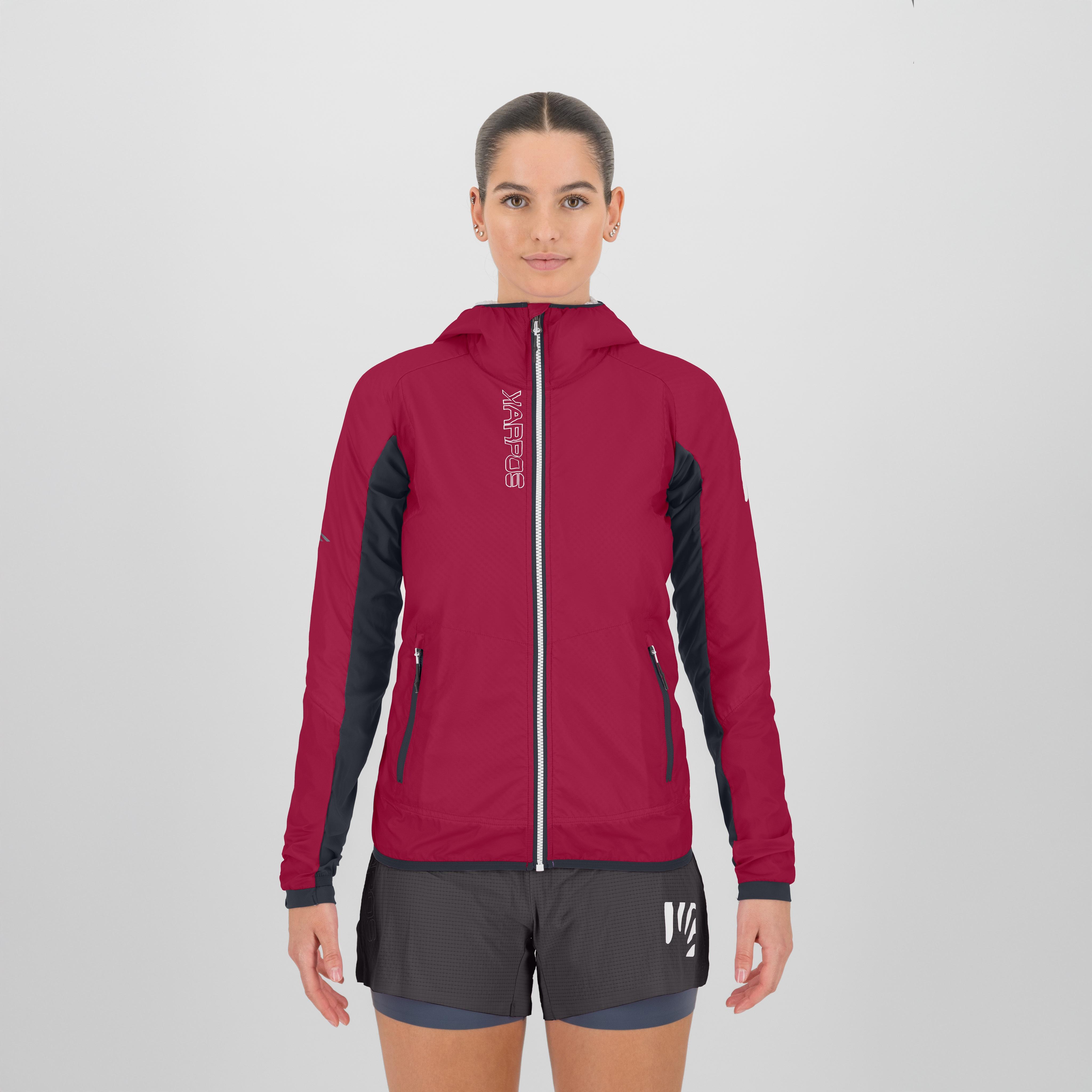 Lavaredo evo w jacket - beet red/vulcan - karpos