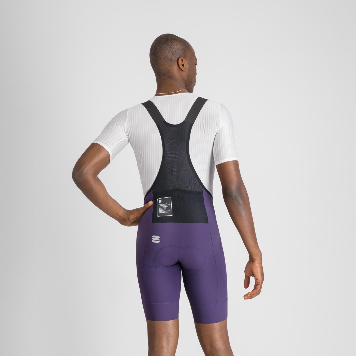 Srk bibshort - galactic purple - sportful