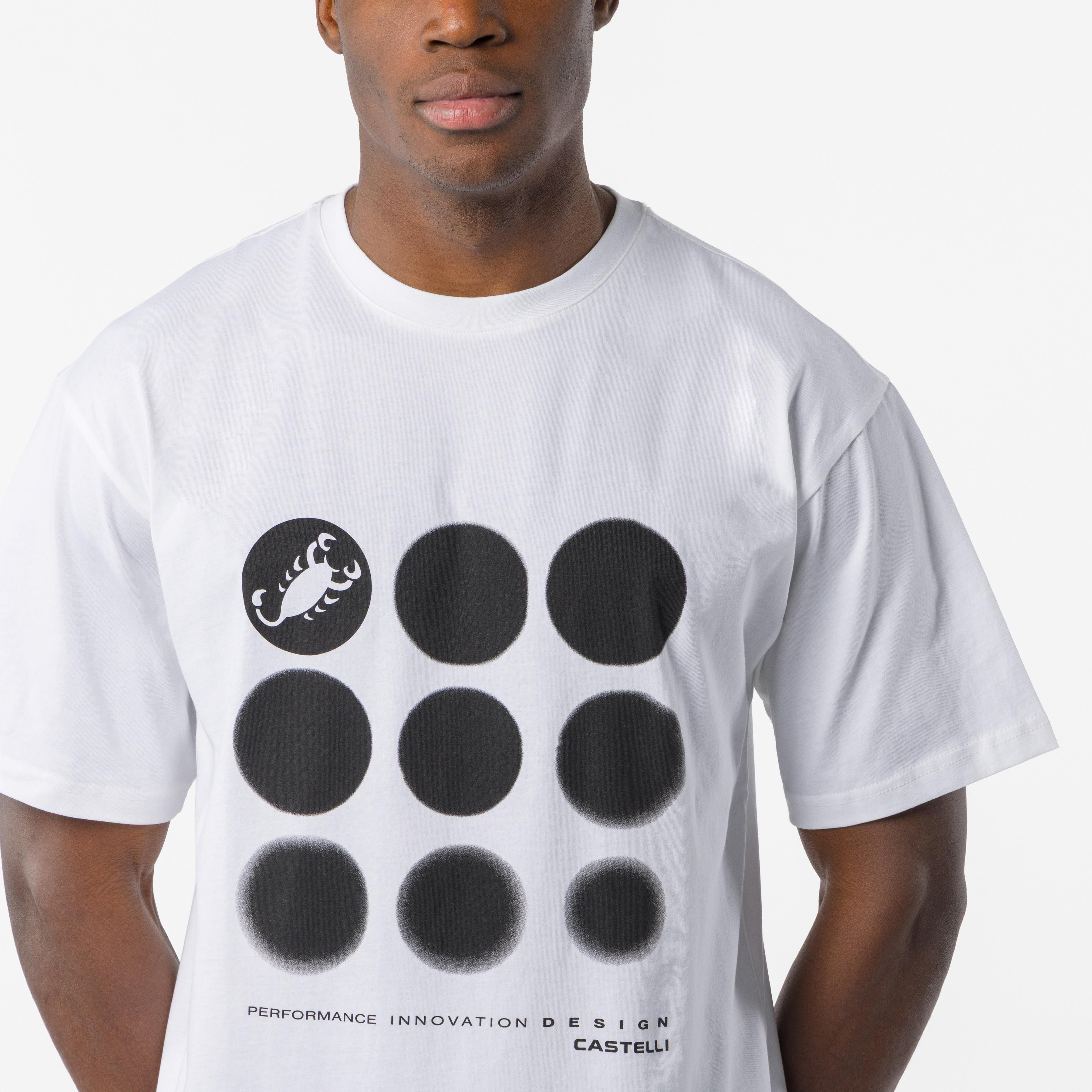 Dot logo tee - white - castelli