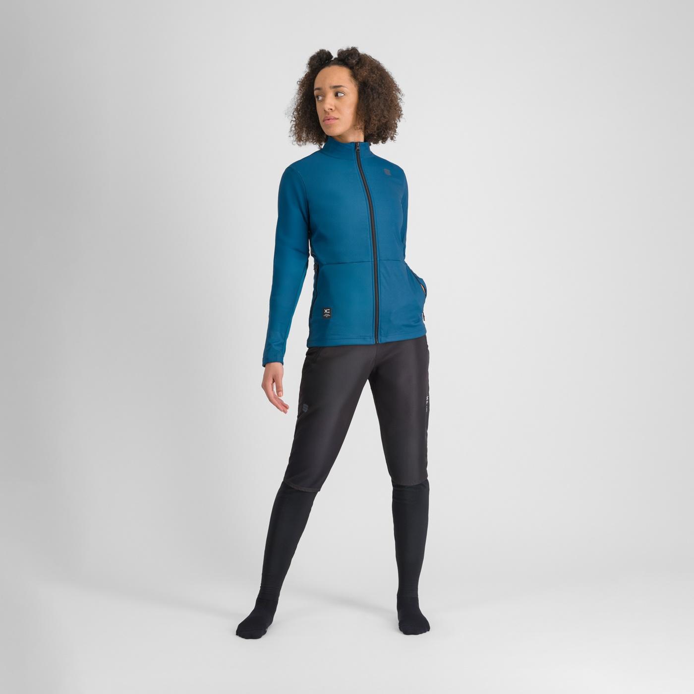 Offset w jacket - teal blue/blue corsair - sportful