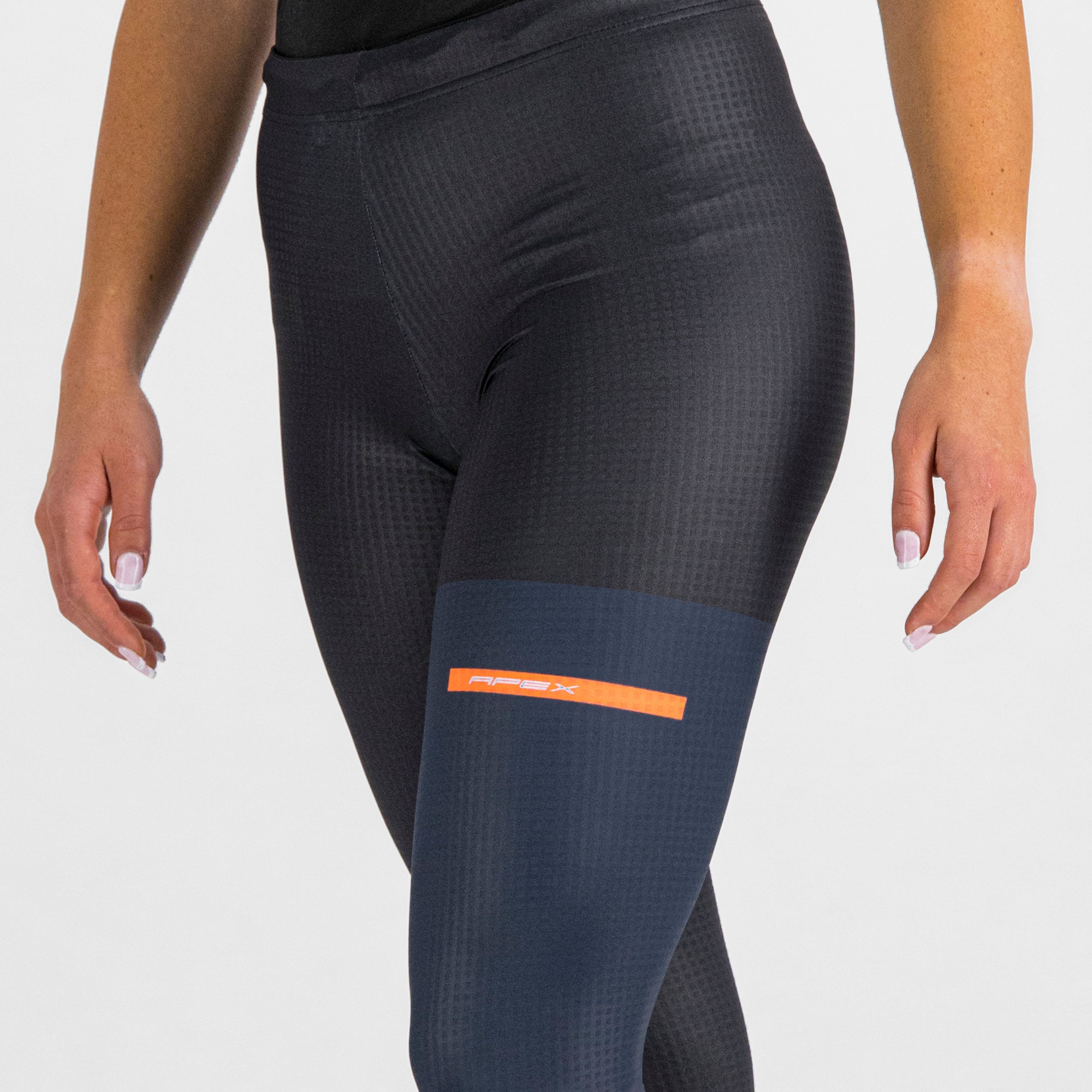 Apex w tight - black / galaxy blue - sportful