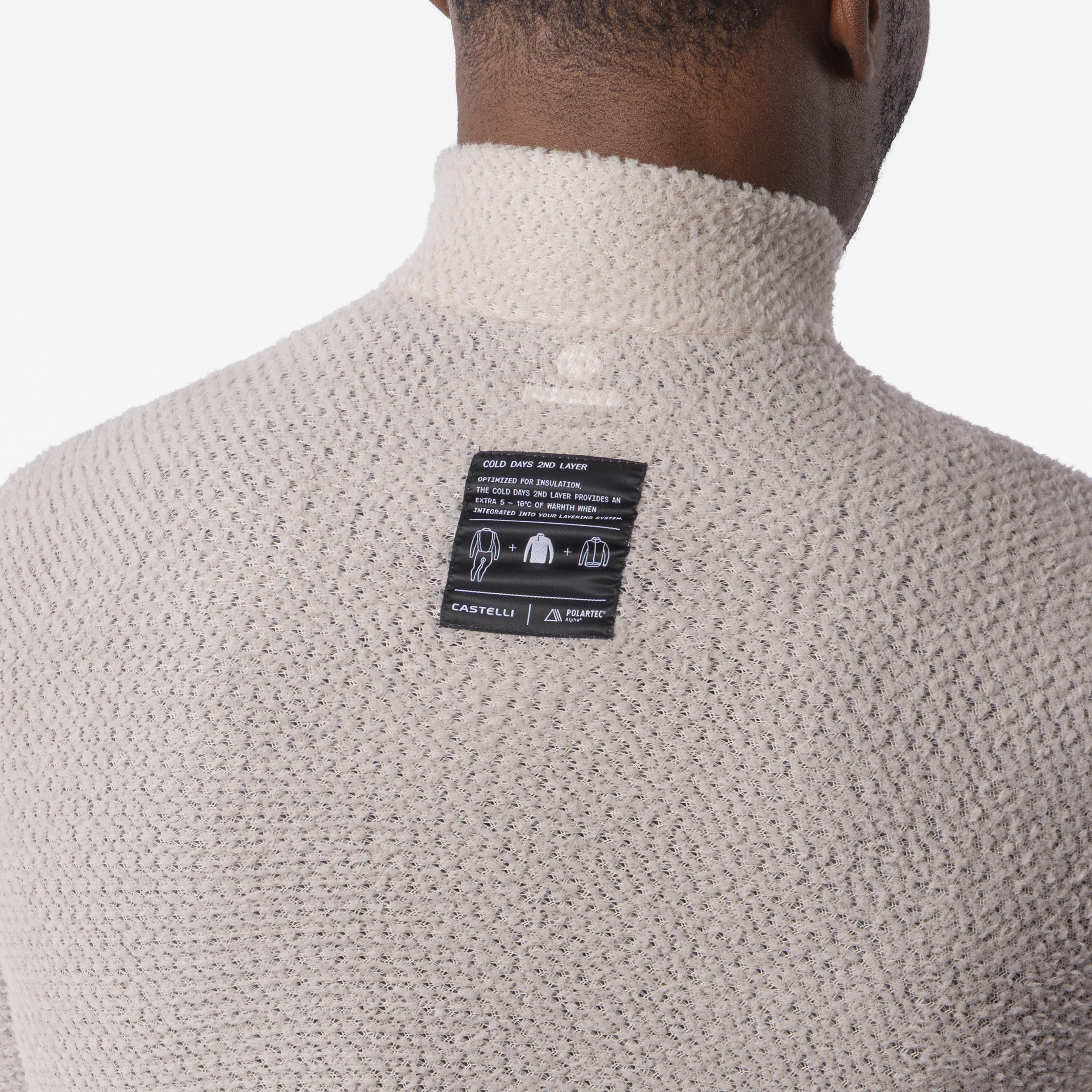 Cold days 2nd layer - silver gray - castelli