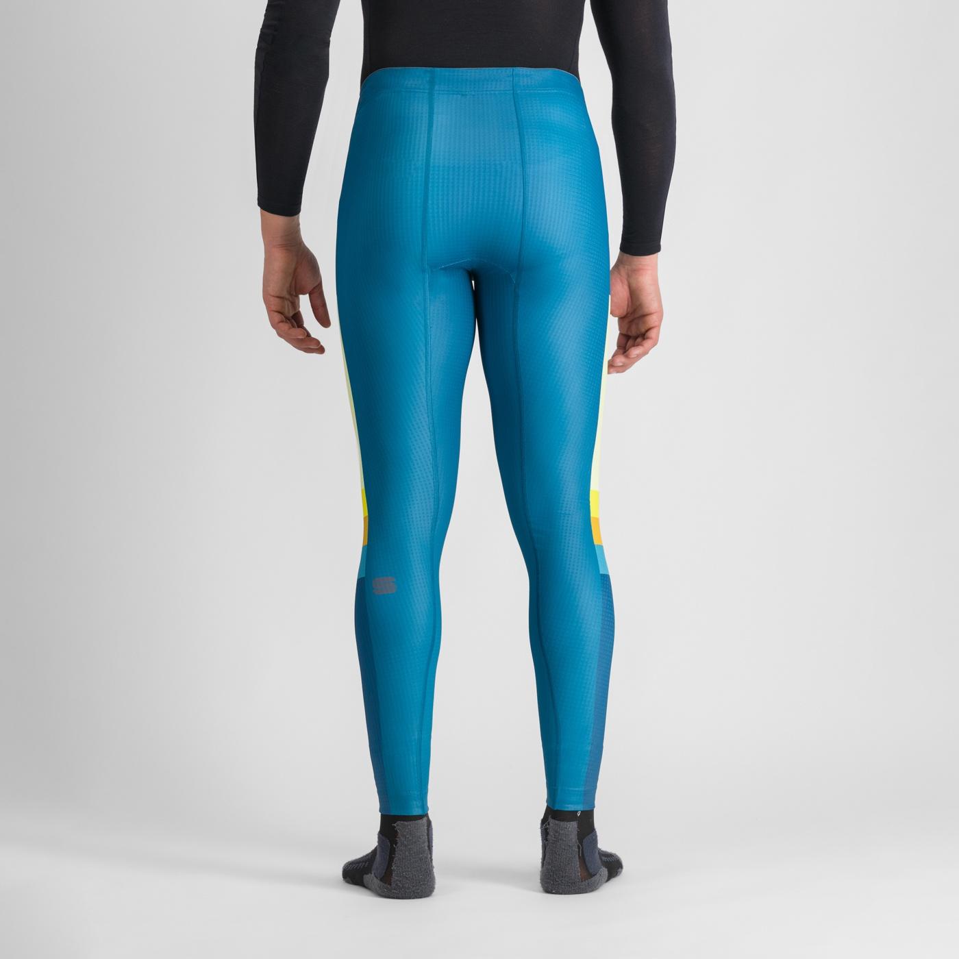 Apex tight - blue corsair/green/yellow - sportful