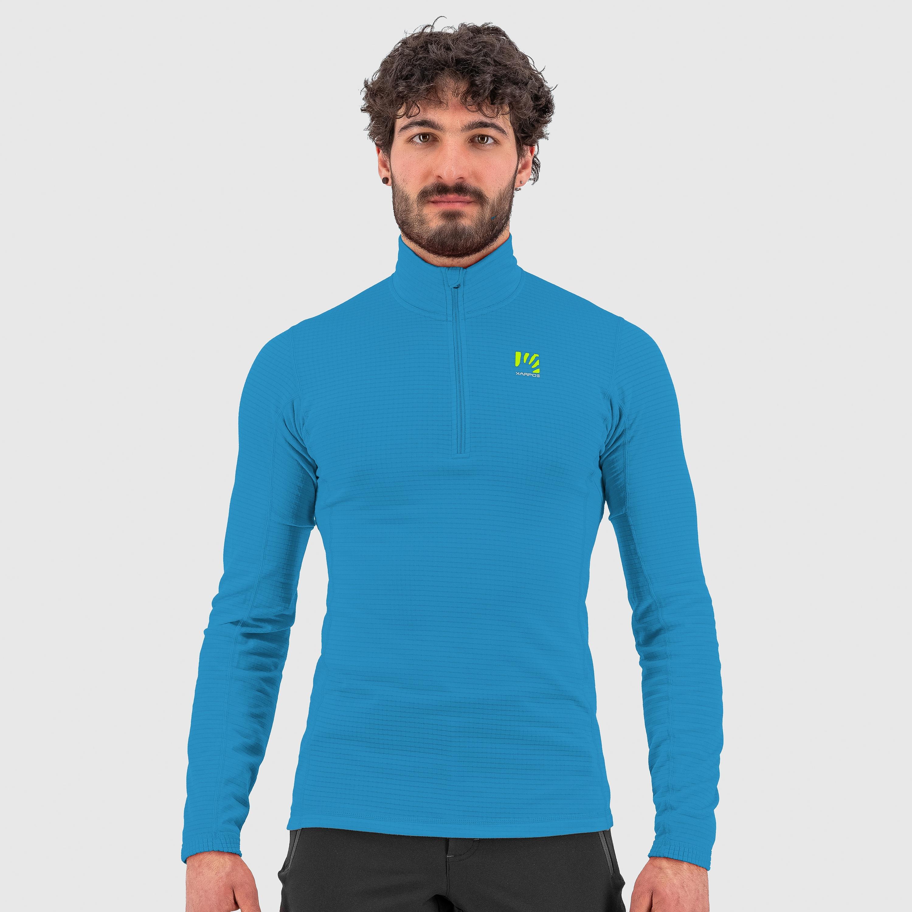 Croda light half zip - blue jewel - karpos
