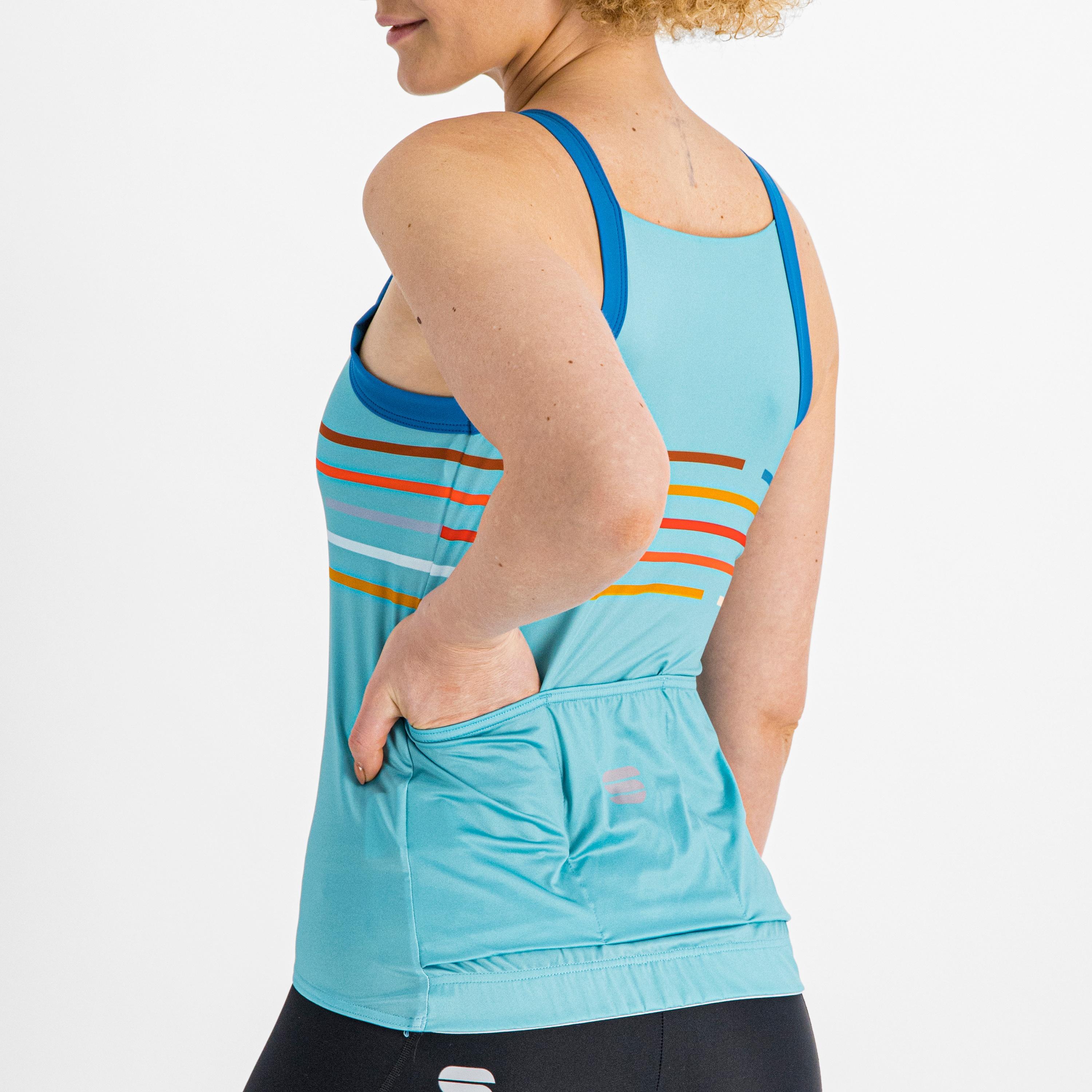 Vélodrome w top - juniper blue - sportful