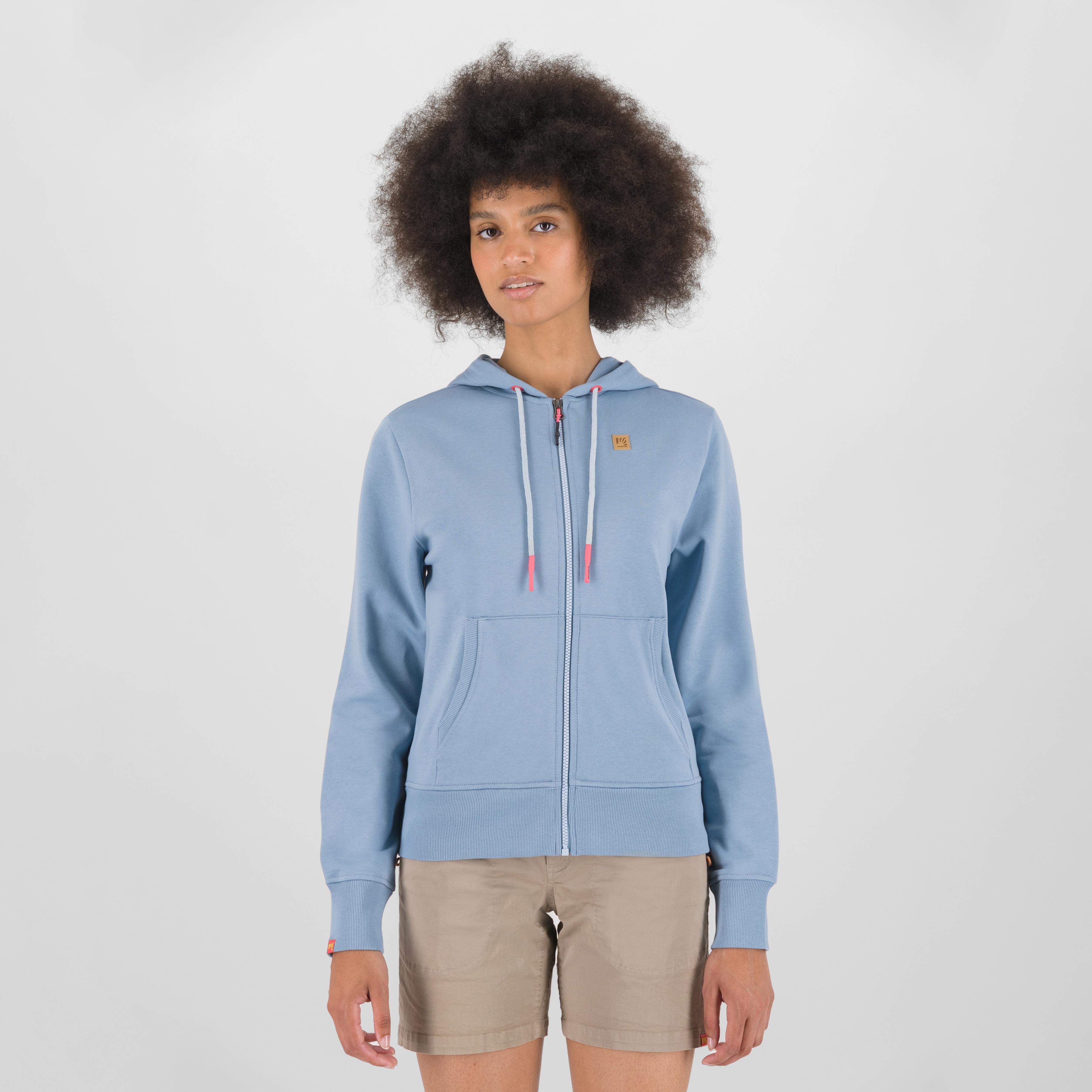 Volpe w full zip hoodie - windw. blue - karpos