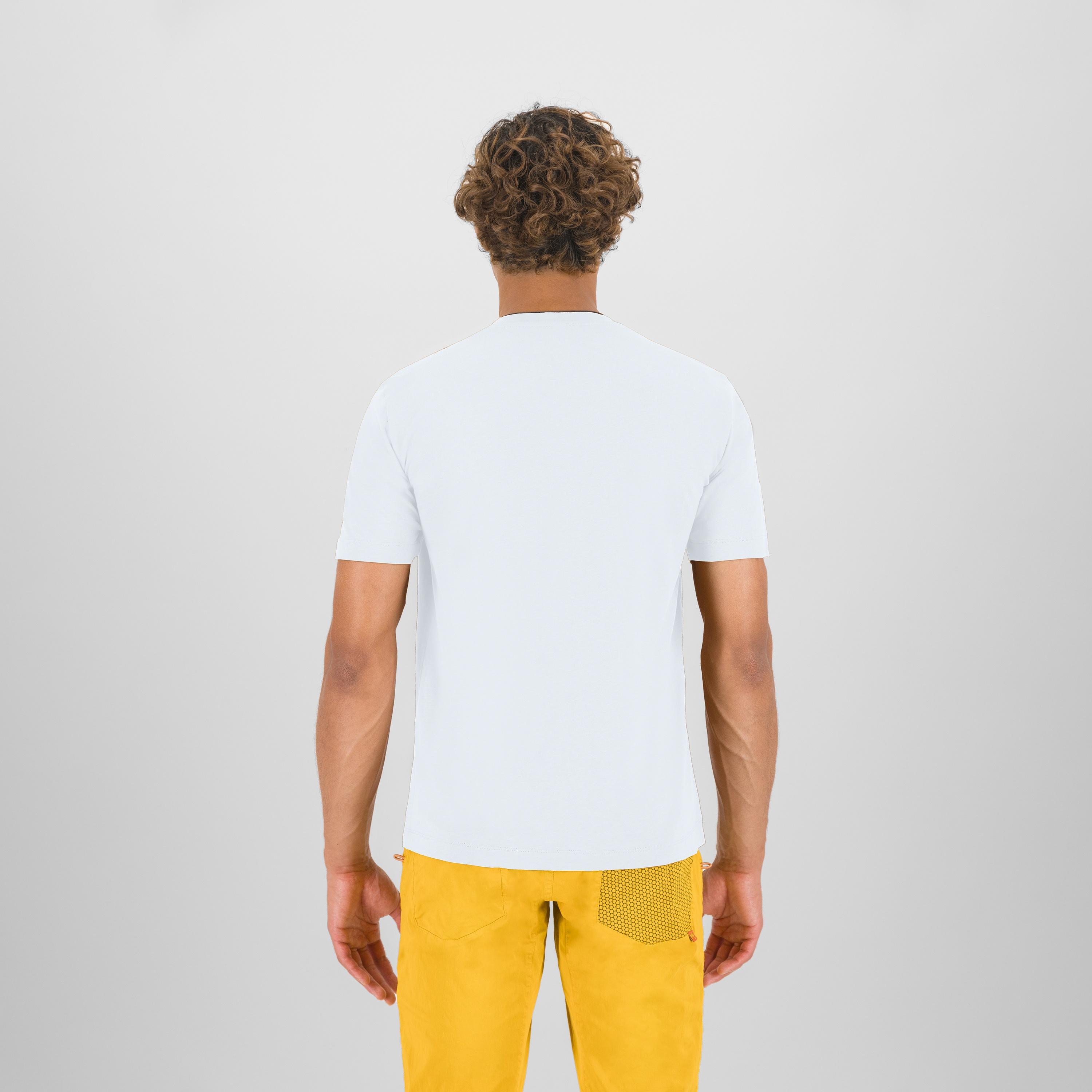 Anemone evo t-shirt - bright white/vulcan - karpos