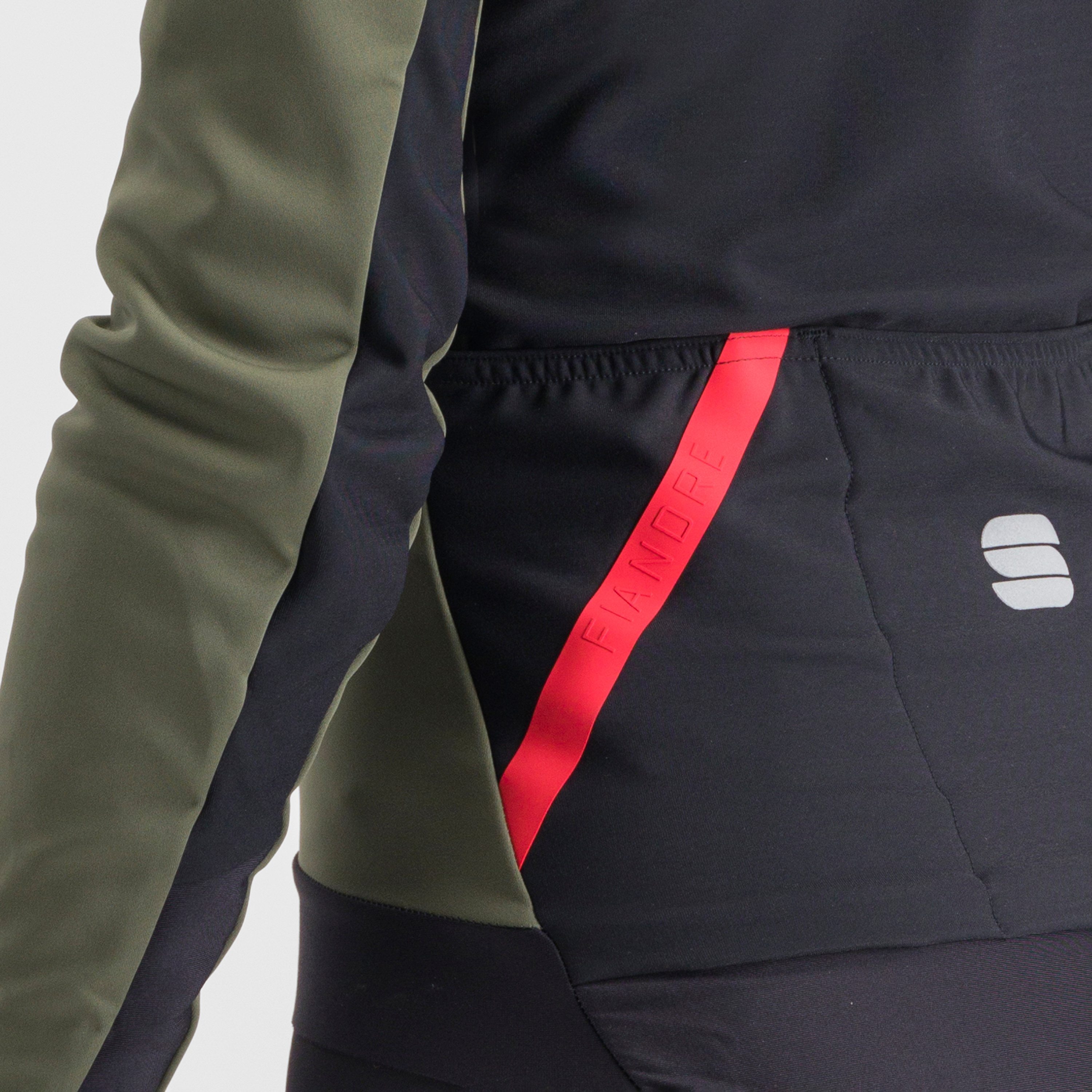 Fiandre medium w jacket - beetle - sportful