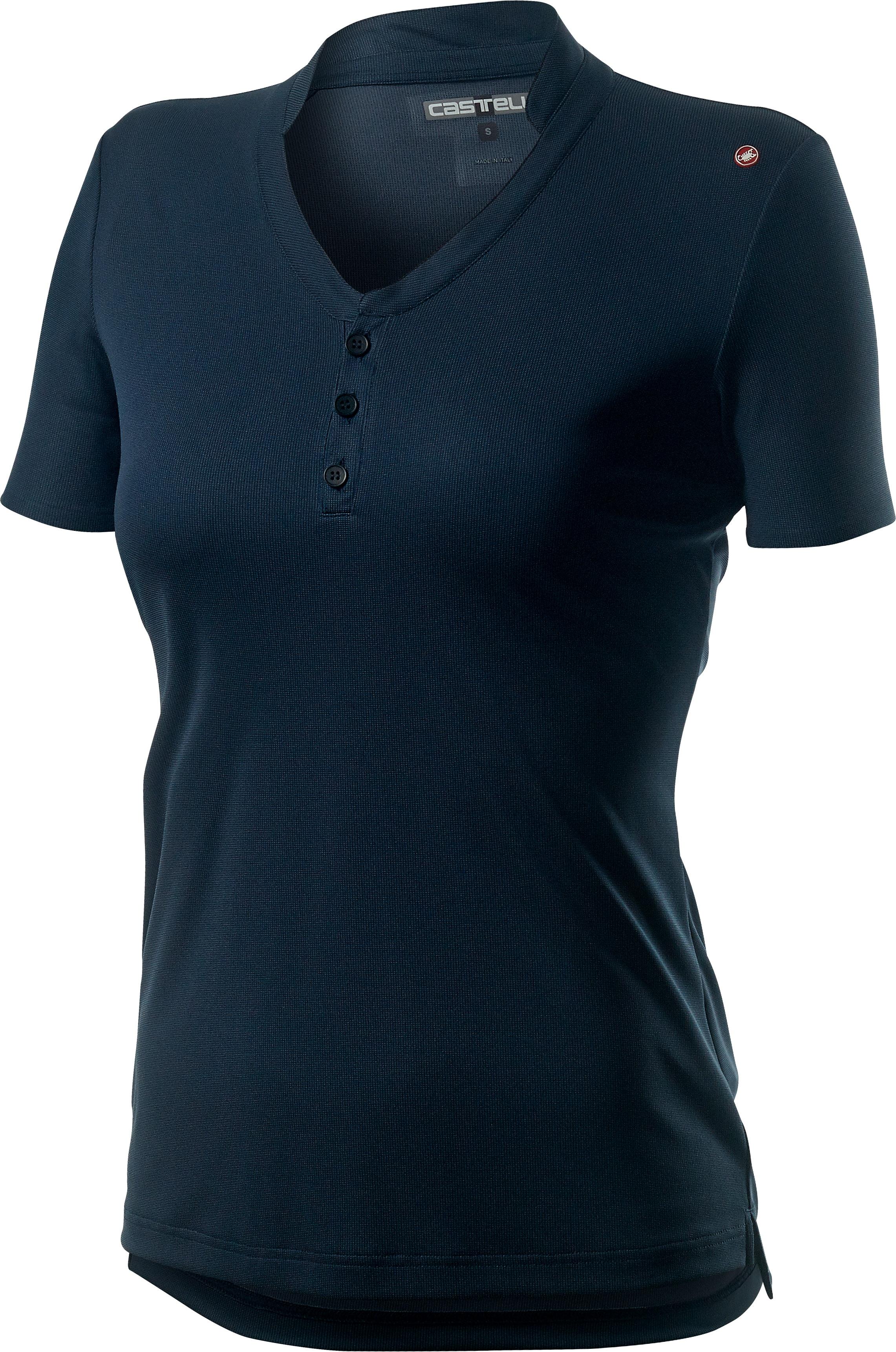 Tech w polo - dark infinity blue - castelli
