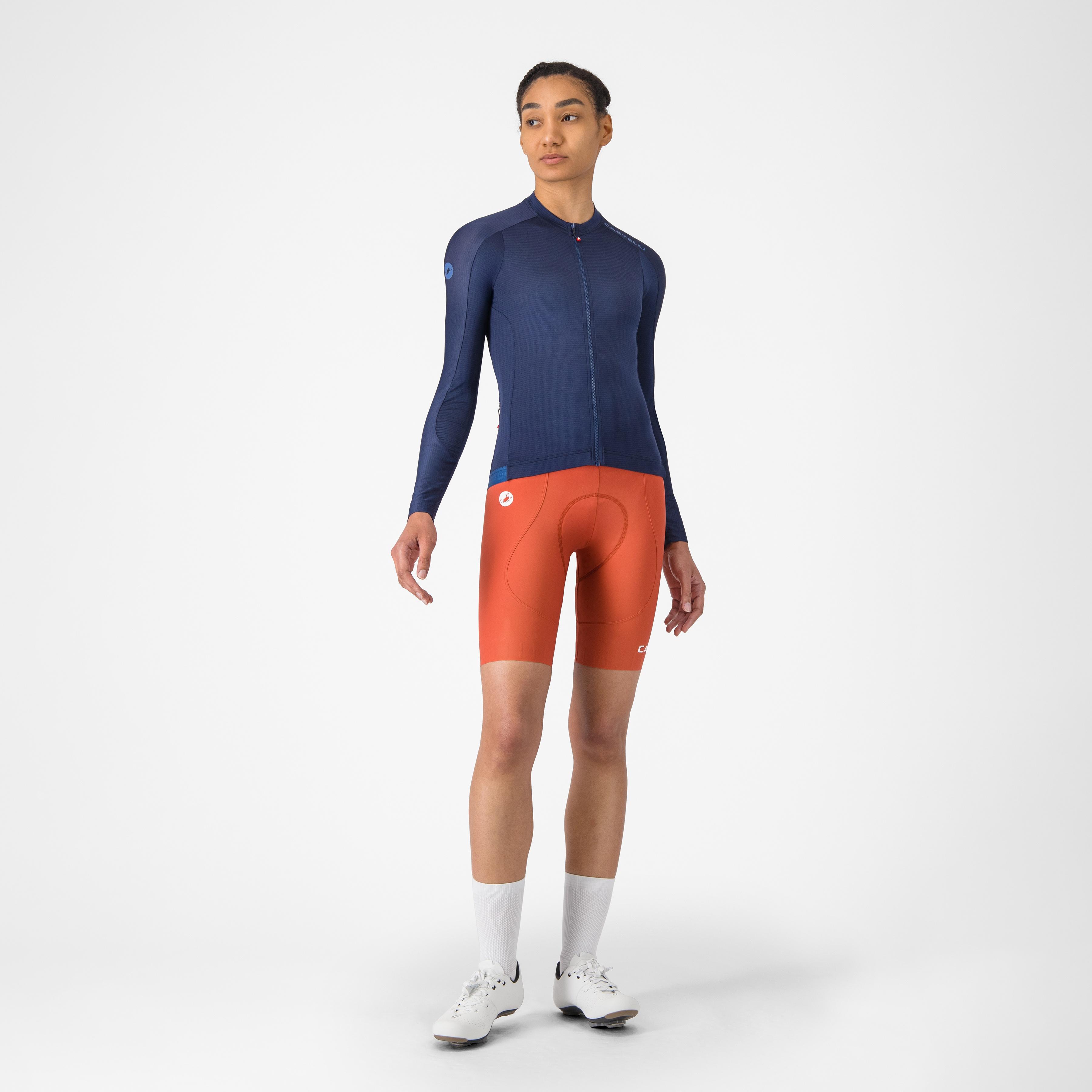 Espresso 2 w long sleeve jersey - belgian blue - castelli