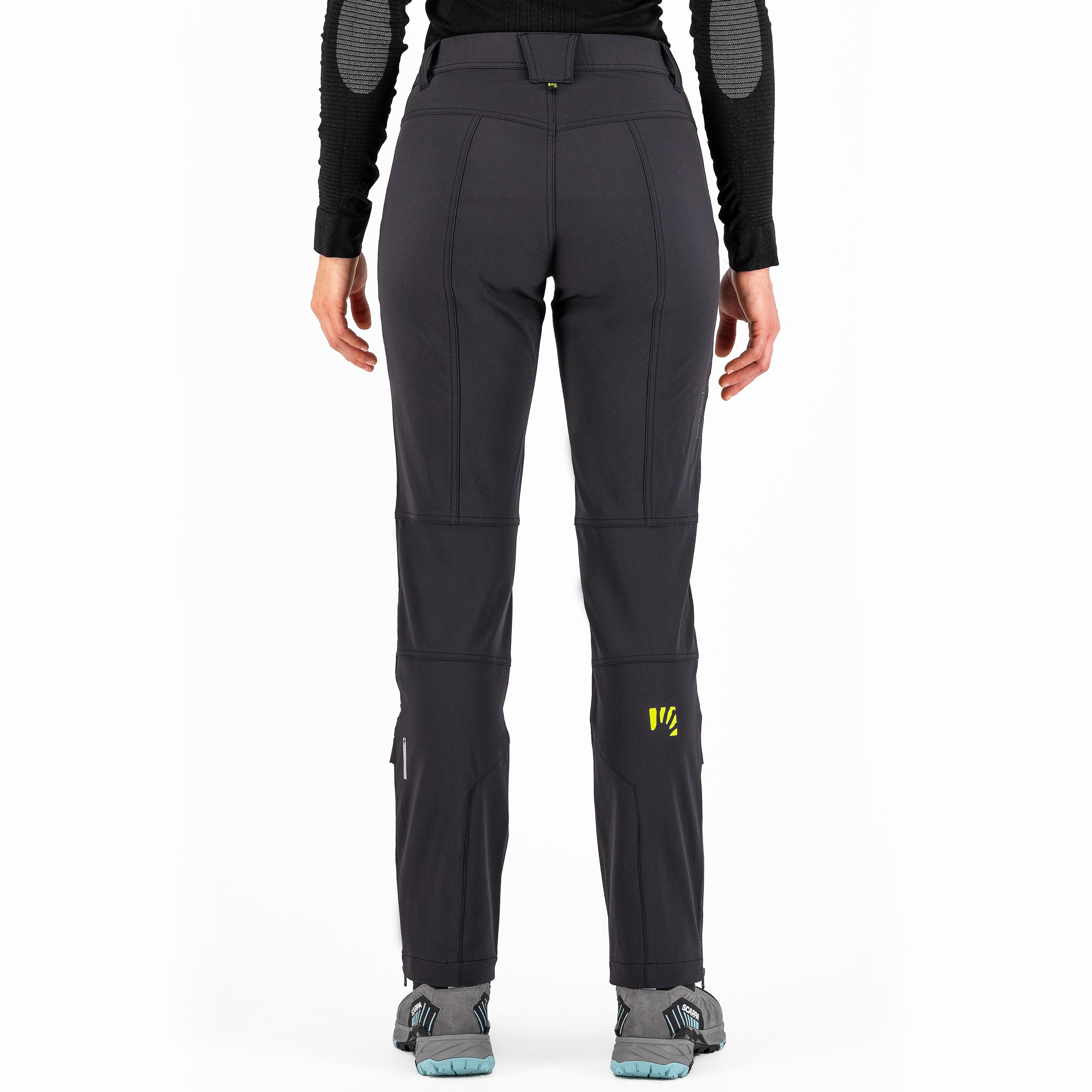 Cevedale evo w pant - black dark grey - karpos