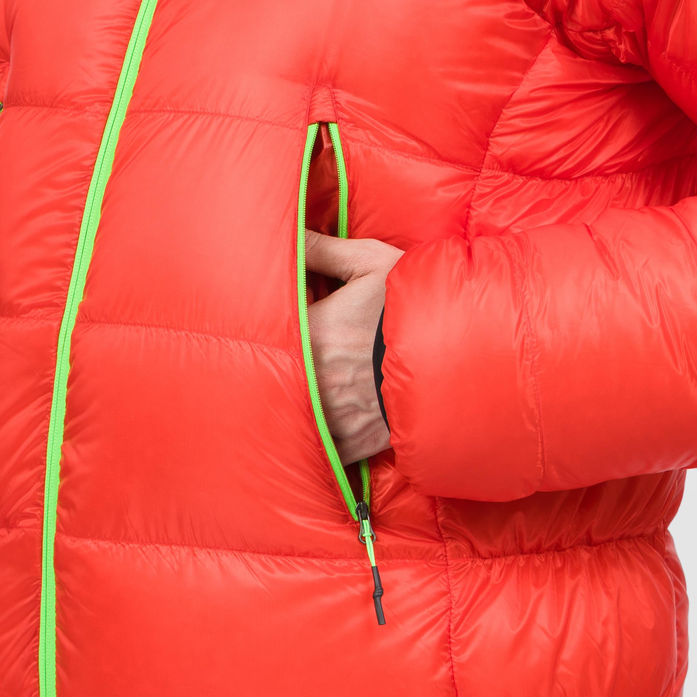 K-performance summit down jacket - flame - karpos