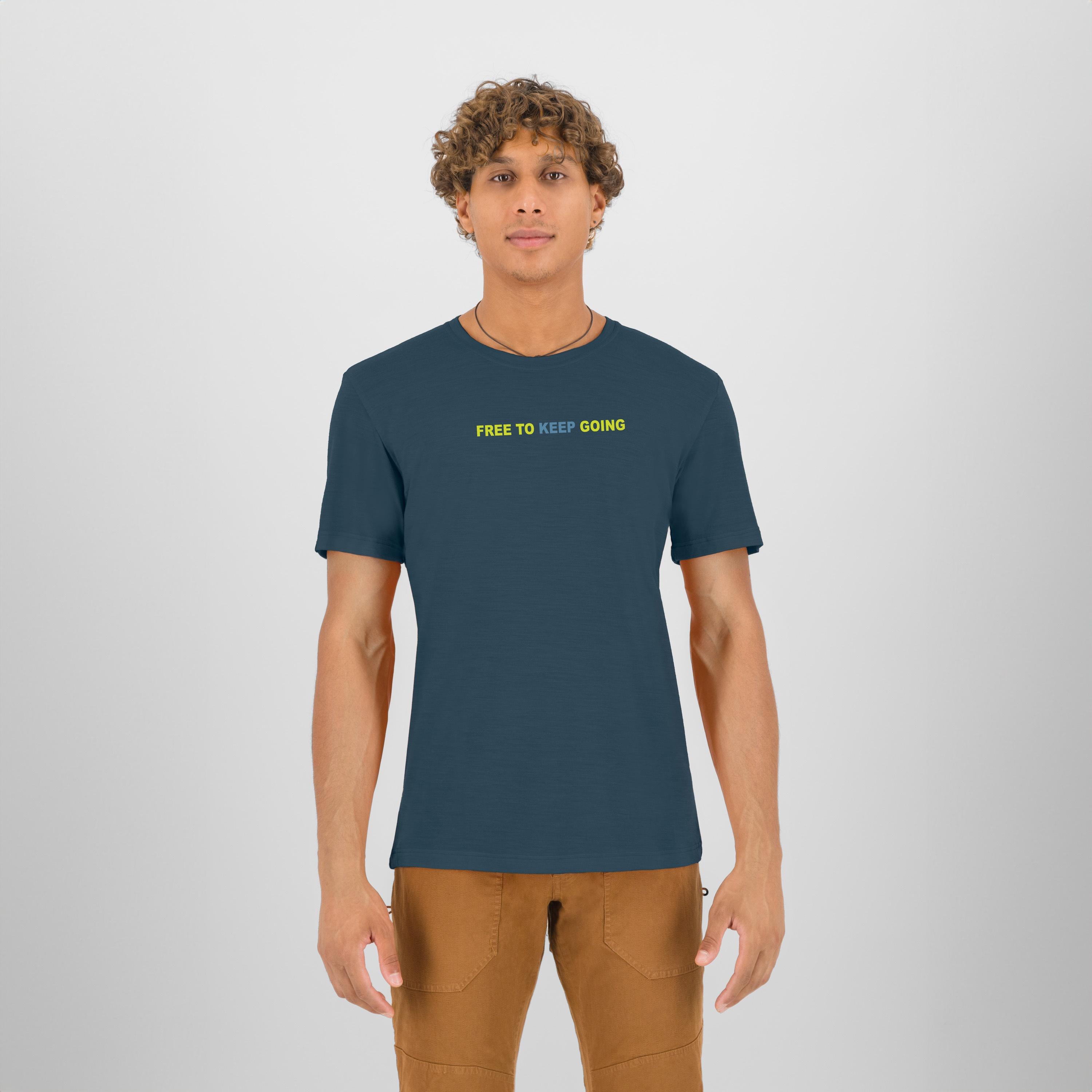 Coppolo merino t-shirt - stargazer - karpos
