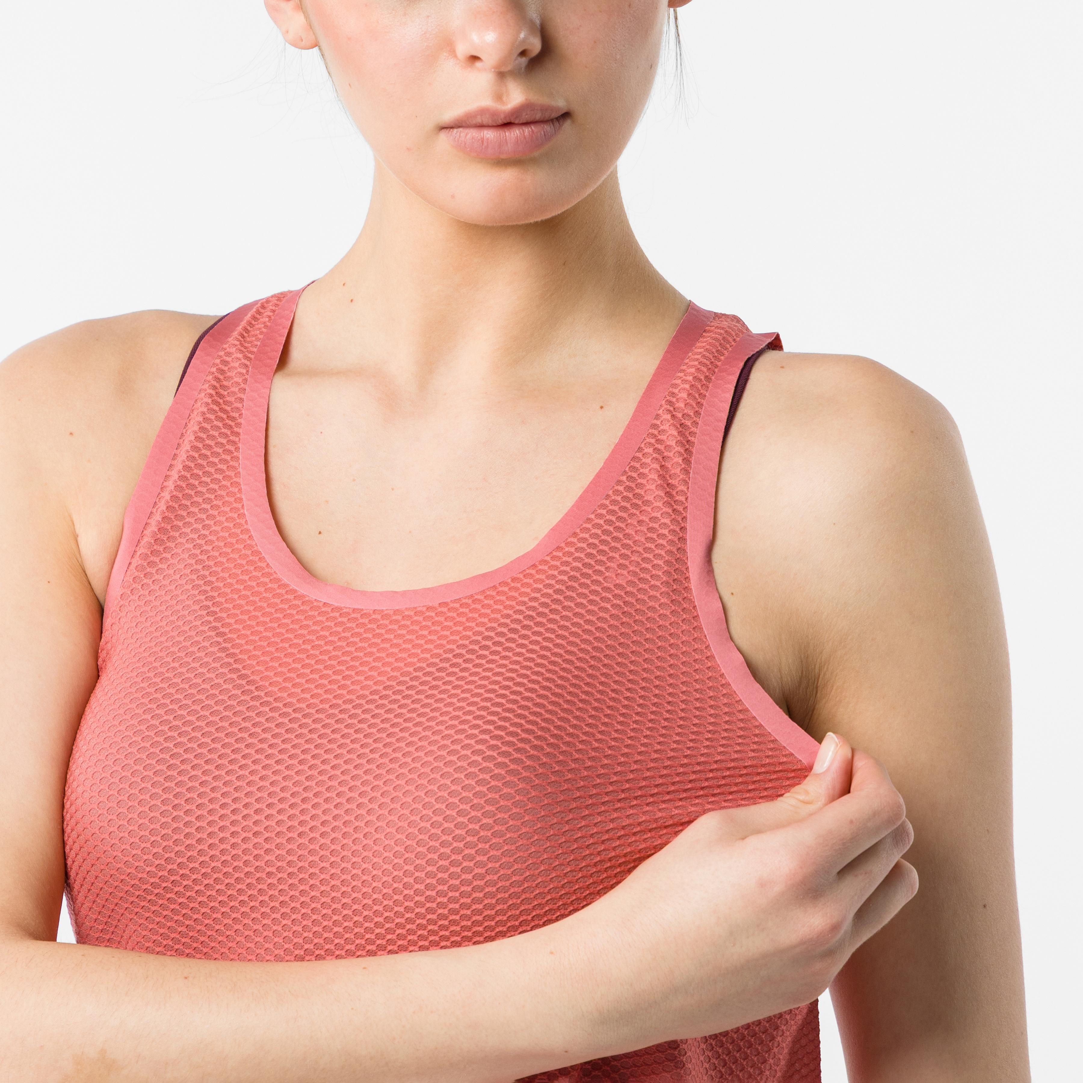Comfort travel mesh top - faded rose - castelli