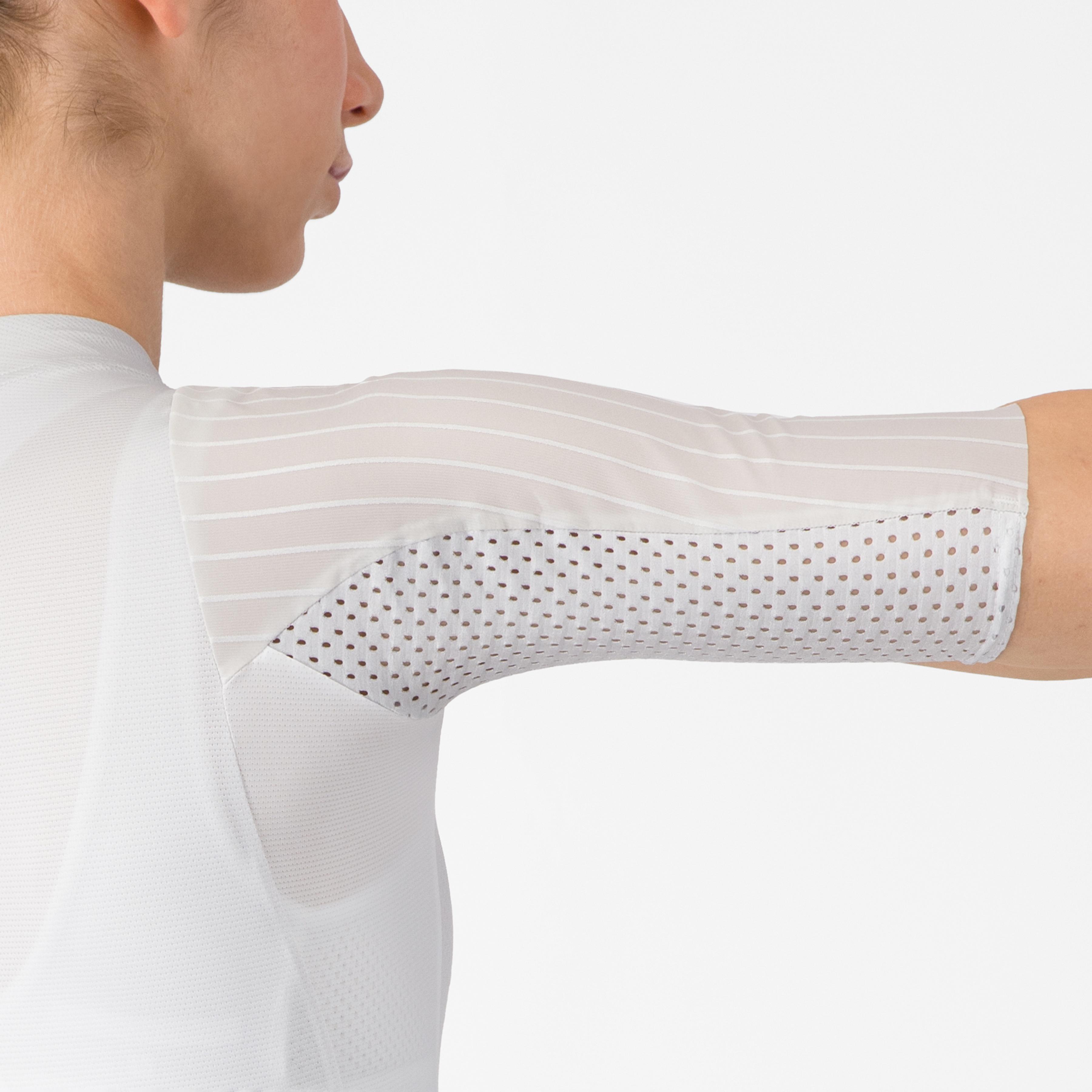 Aero pro 8s w jersey - silver gray - castelli