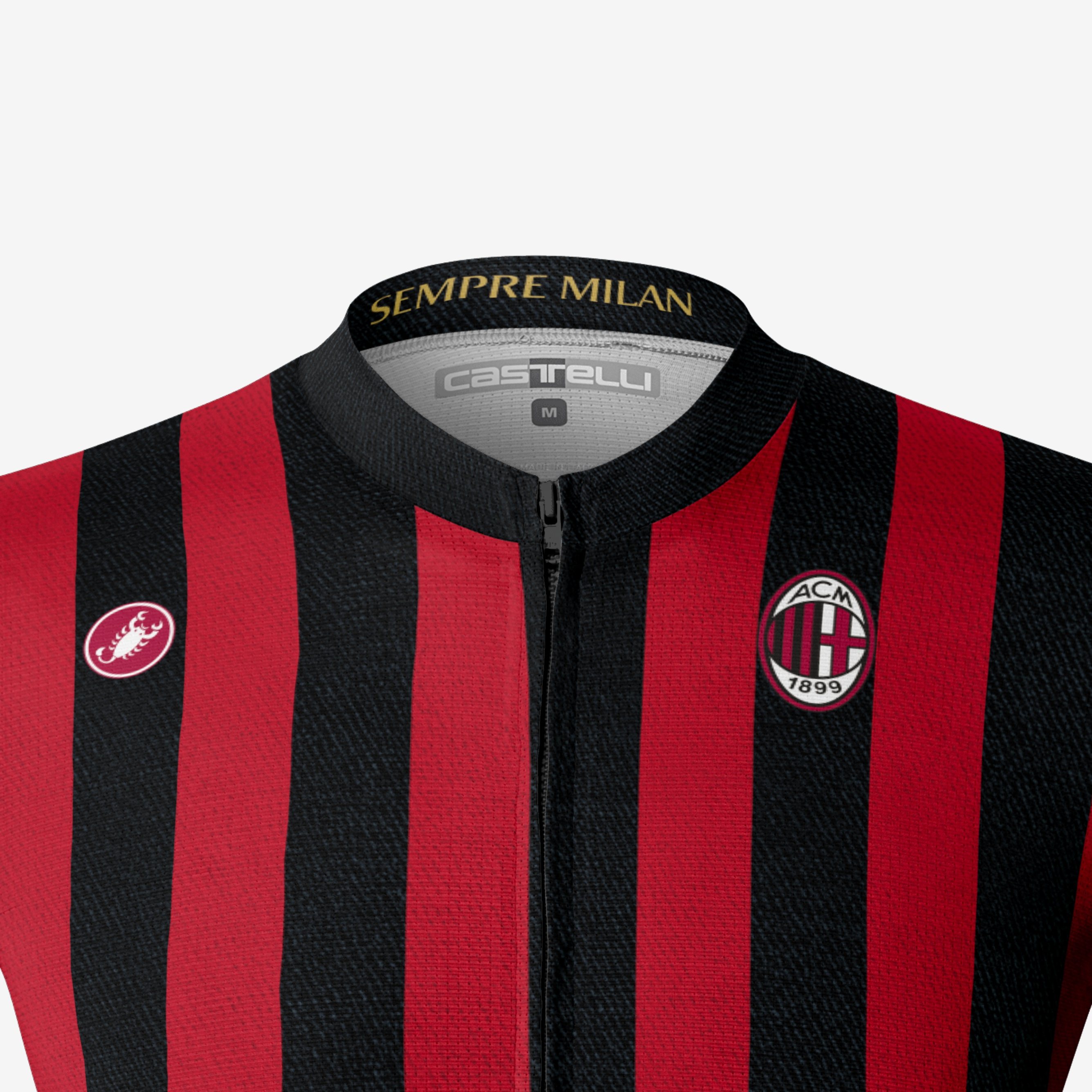 Competizione 3 jersey - home red/black - castelli
