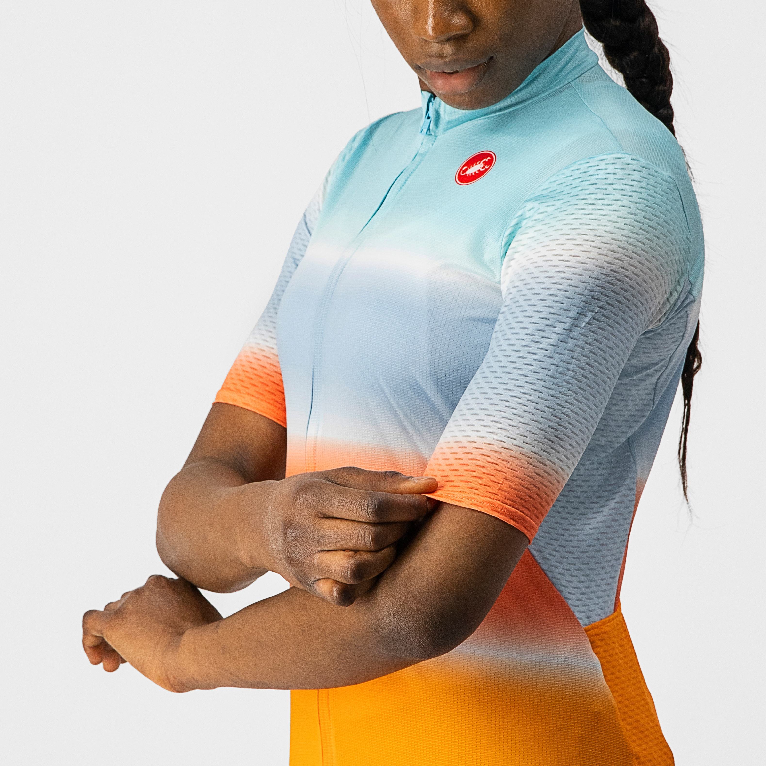 Dolce jersey - skylight/pop orange - castelli