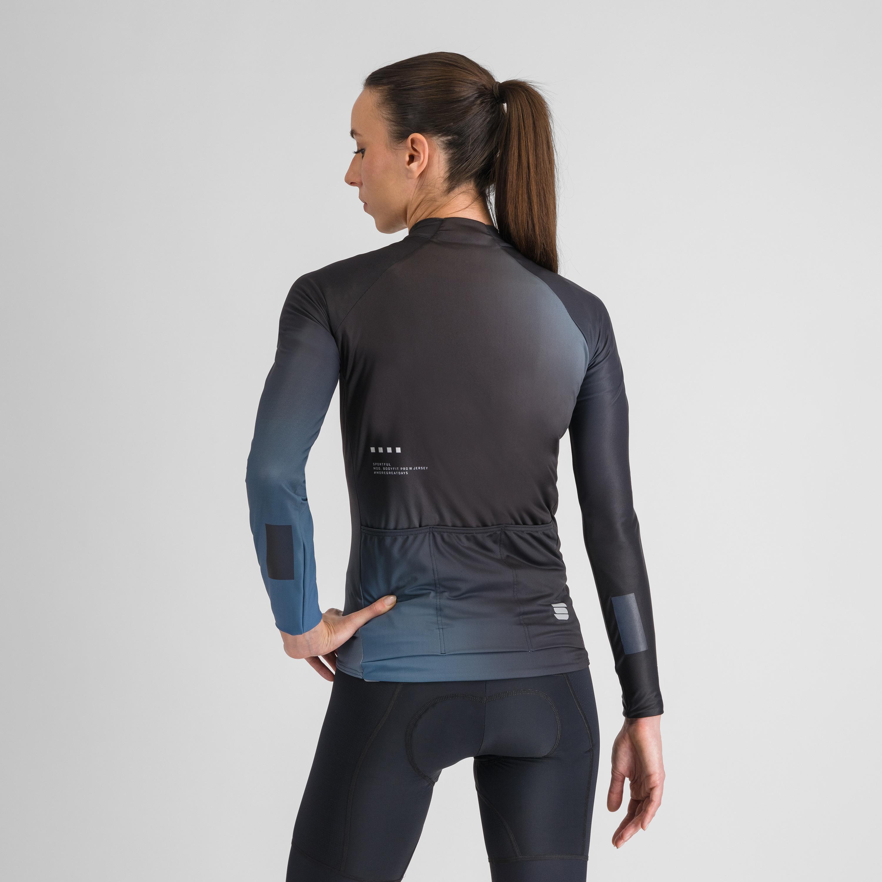 Bodyfit pro w thermal jersey - black - sportful