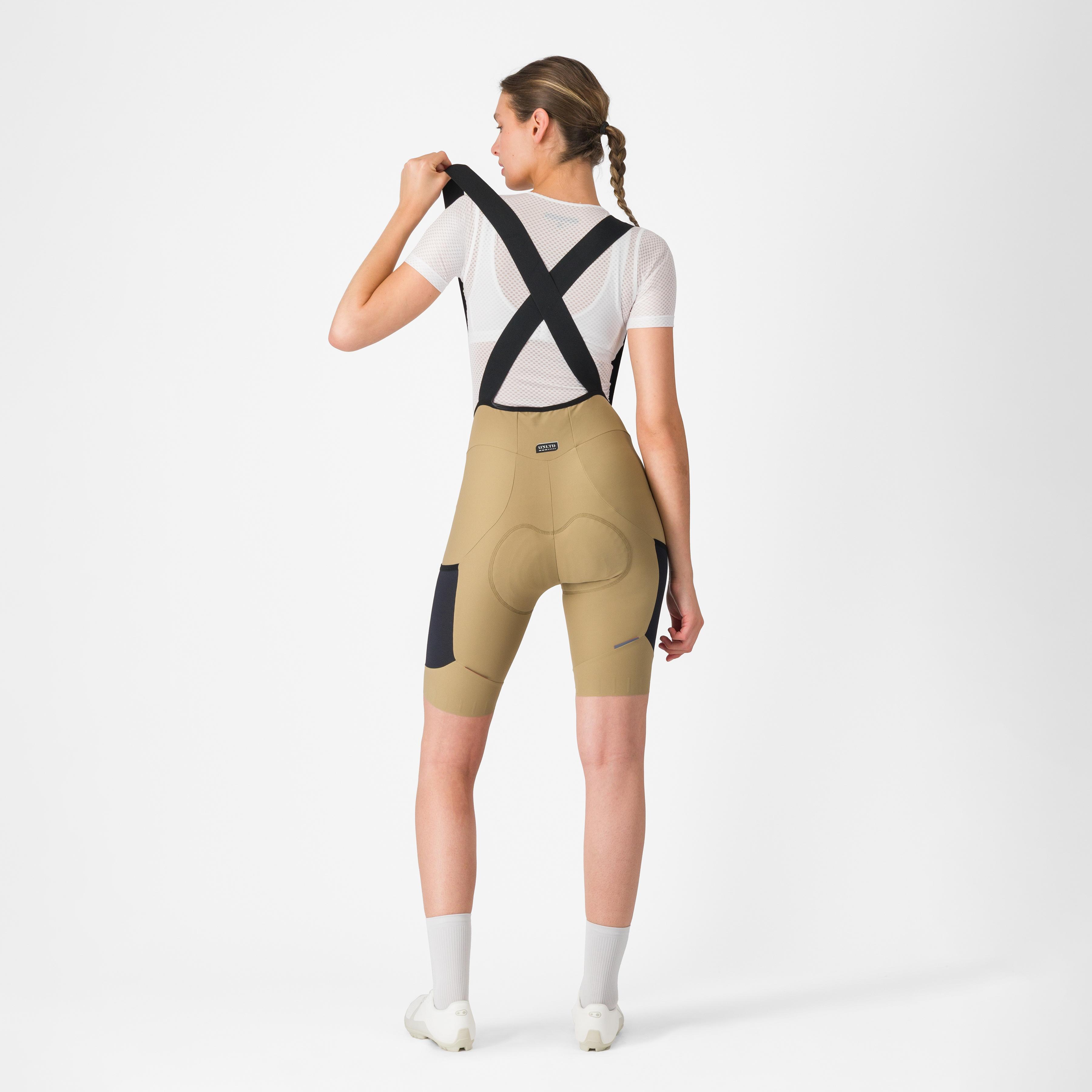 Unlimited endurance w dt bibshort - elmwood/black - castelli